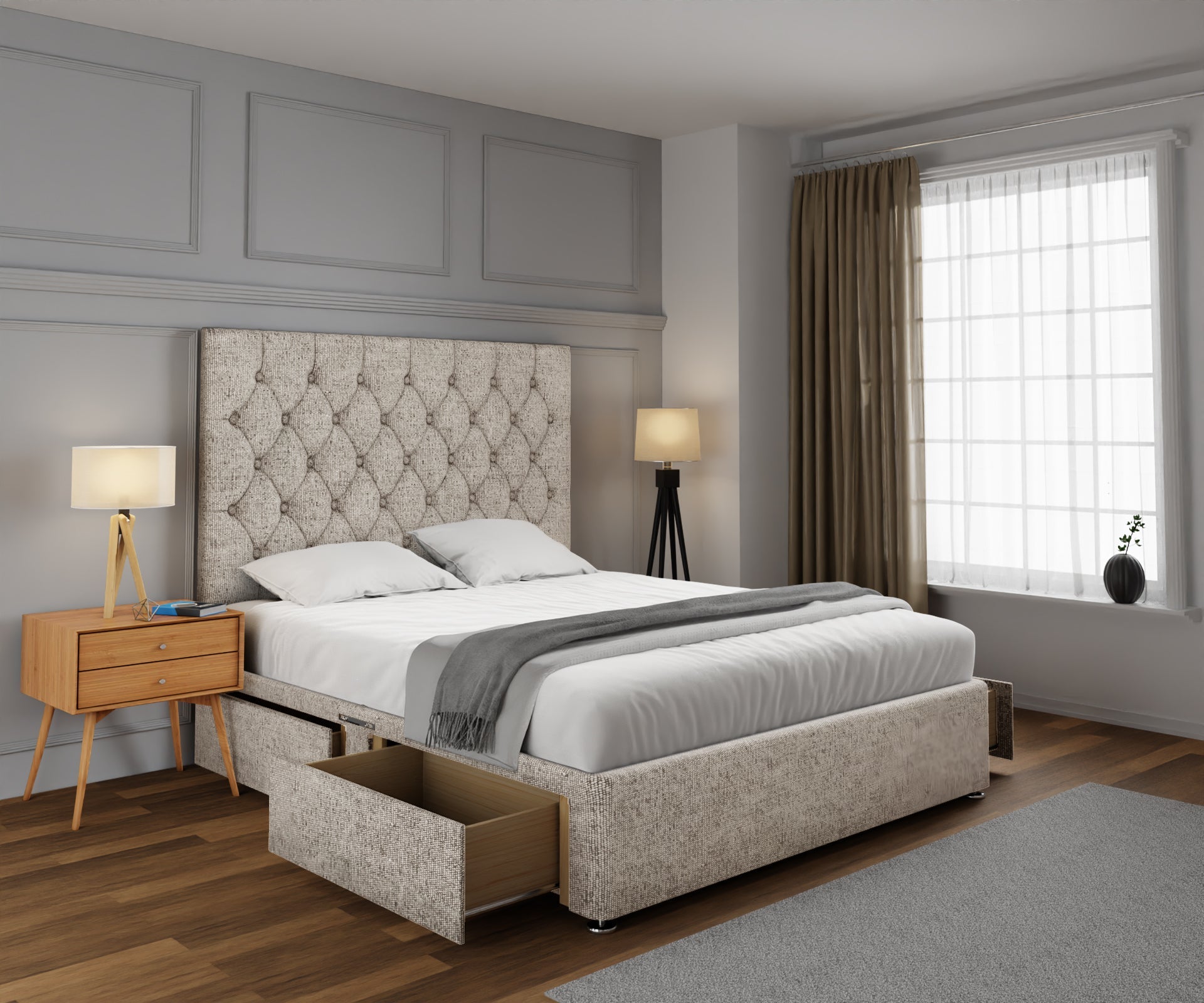 Evie Divan Bed Set