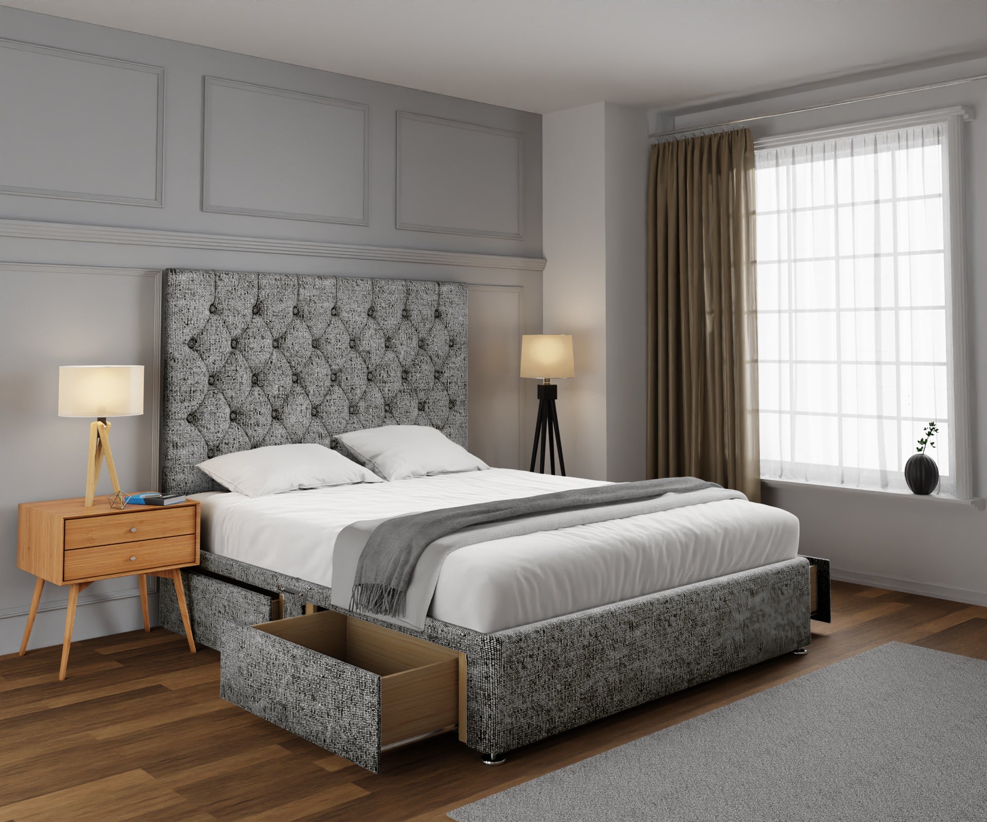 Evie Divan Bed Set