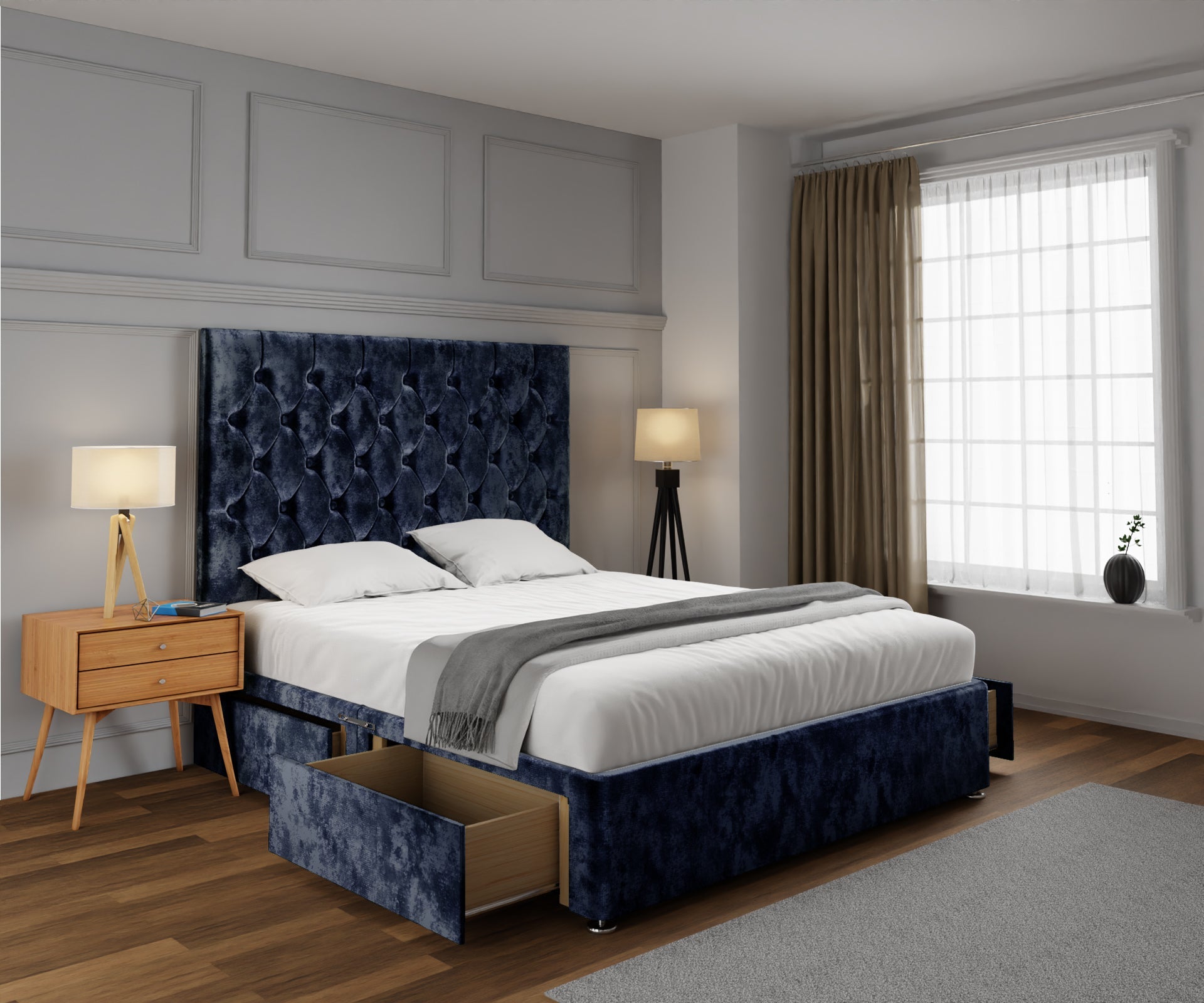Evie Divan Bed Set