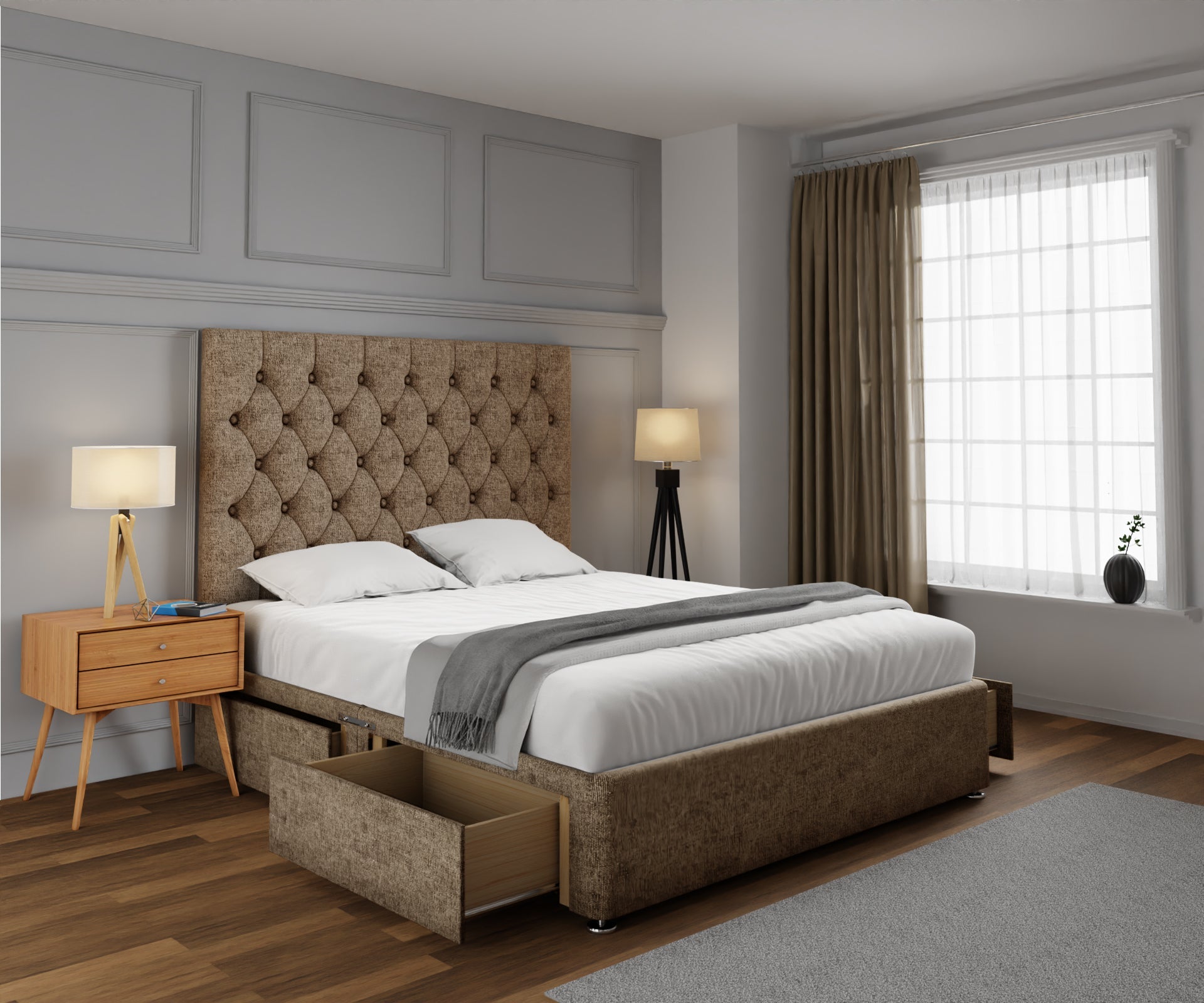 Evie Divan Bed Set