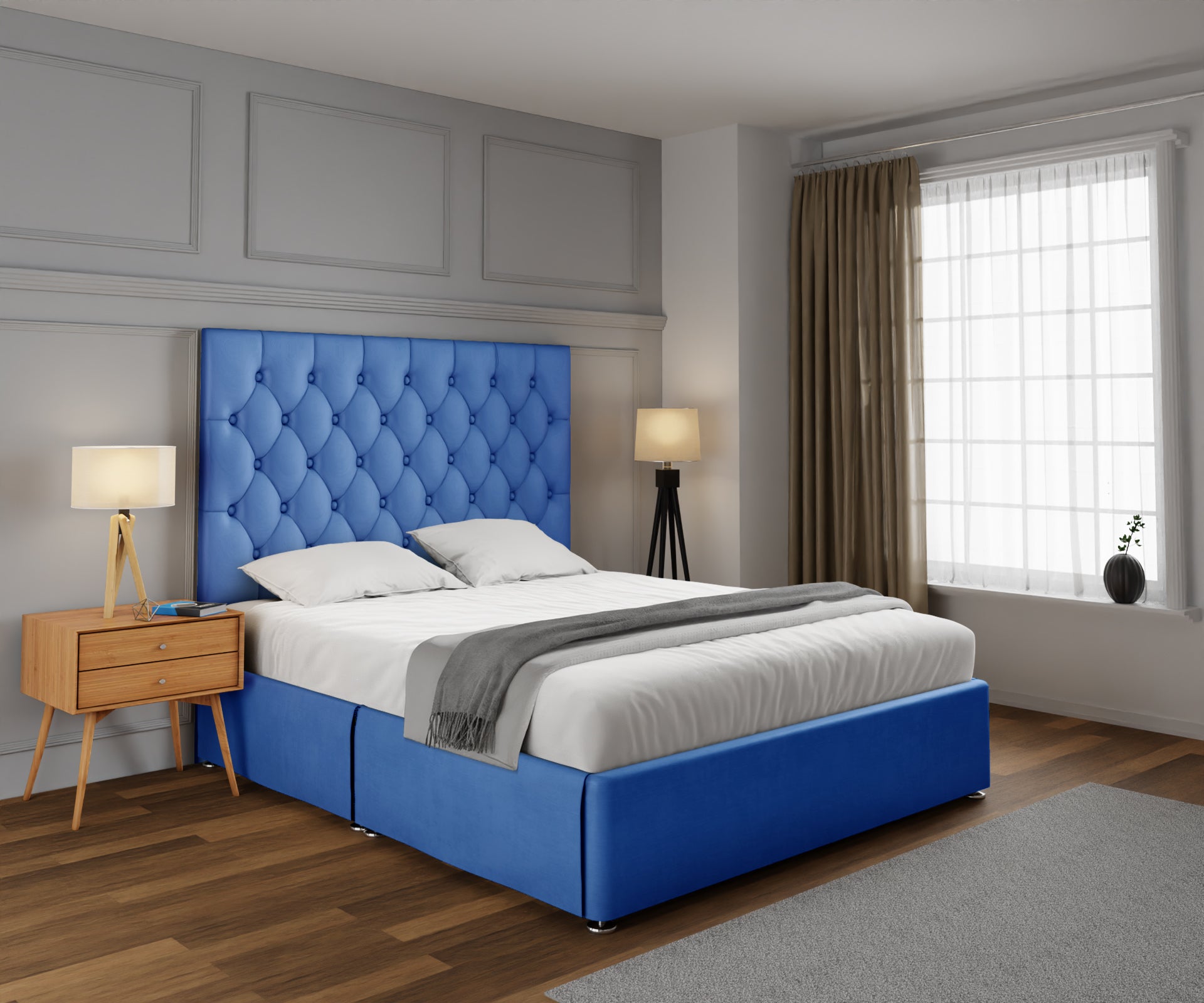 Evie Open Storage Divan Bed Set