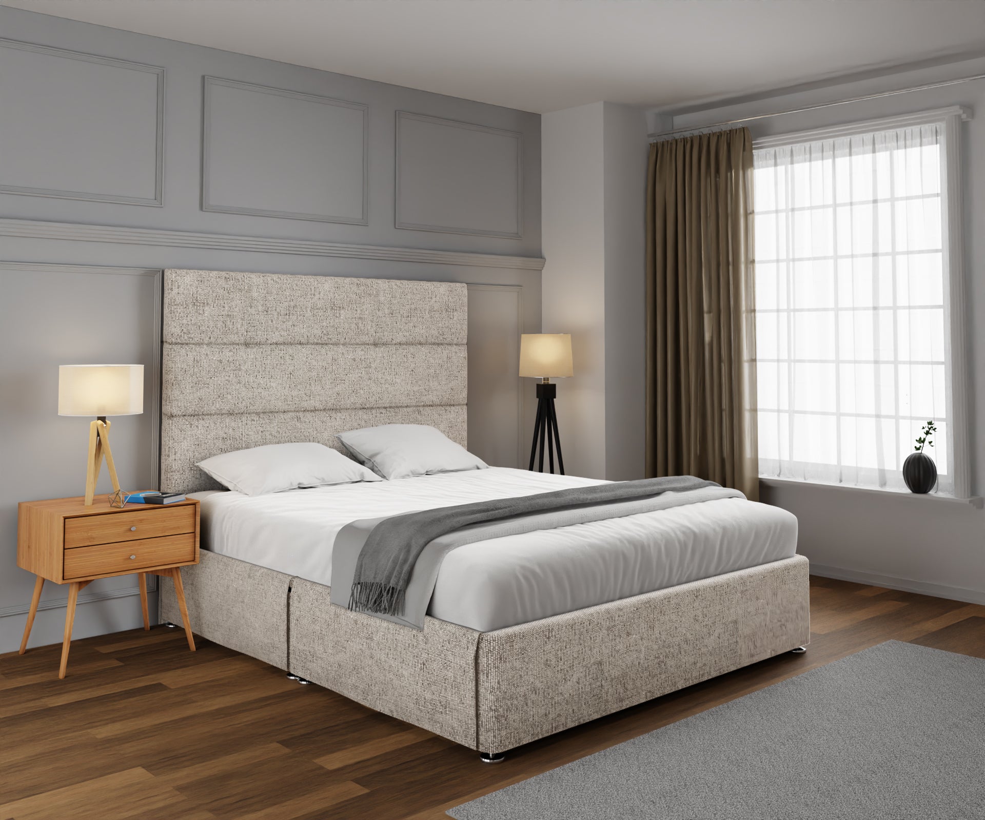 Ava Open Storage Divan Bed Set