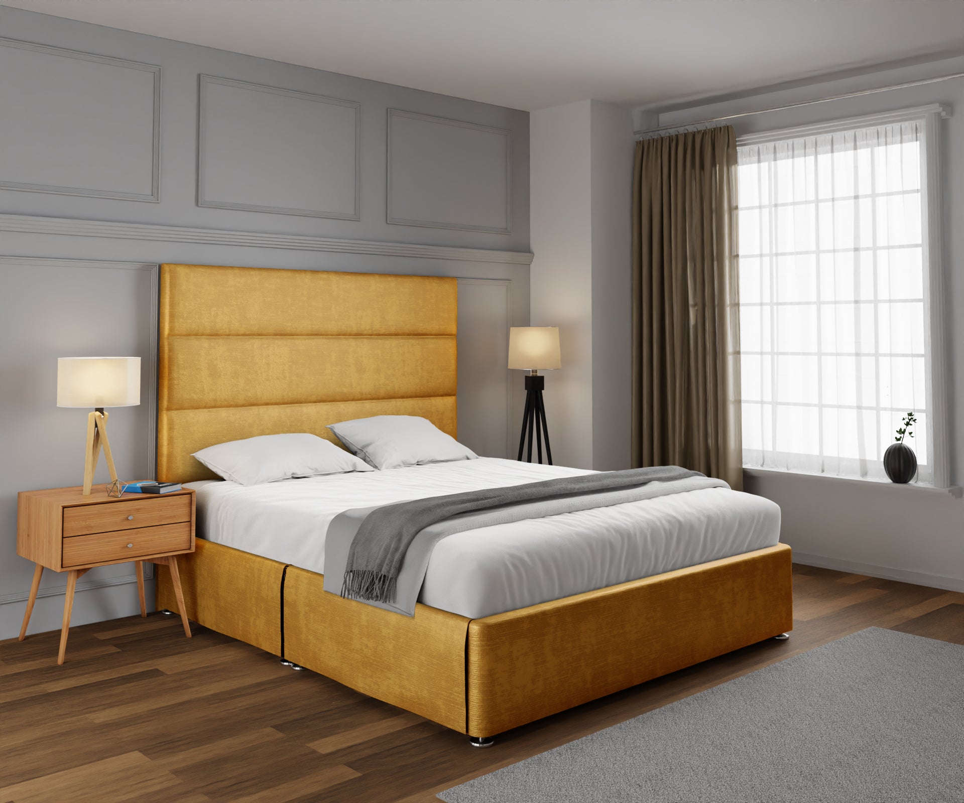 Ava Open Storage Divan Bed Set