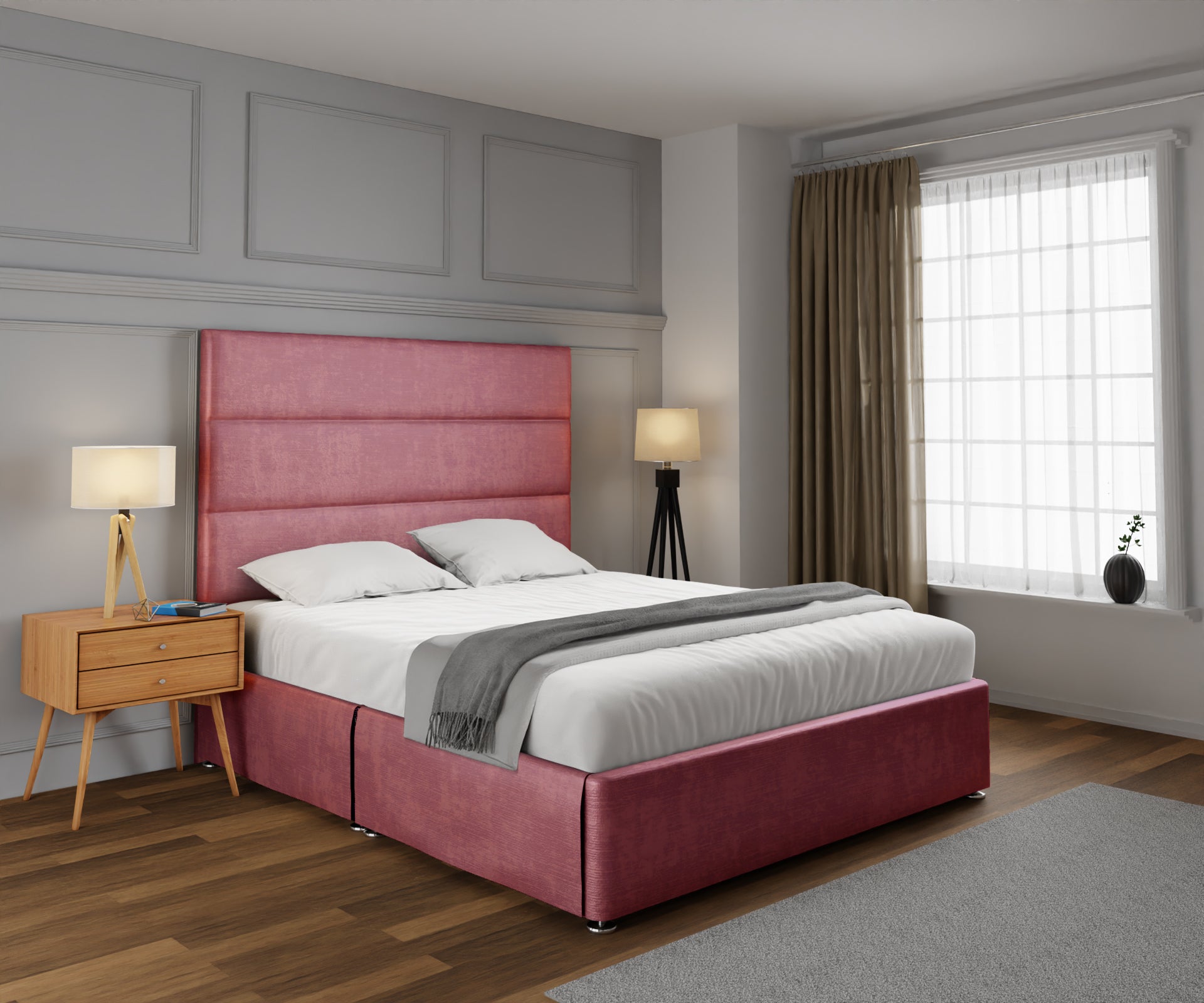 Ava Open Storage Divan Bed Set