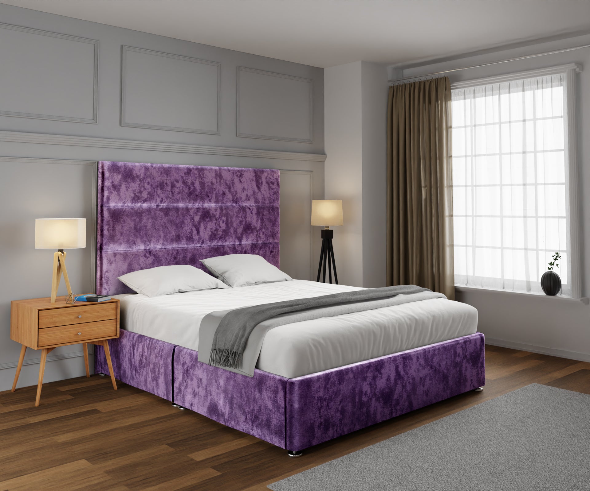Ava Open Storage Divan Bed Set