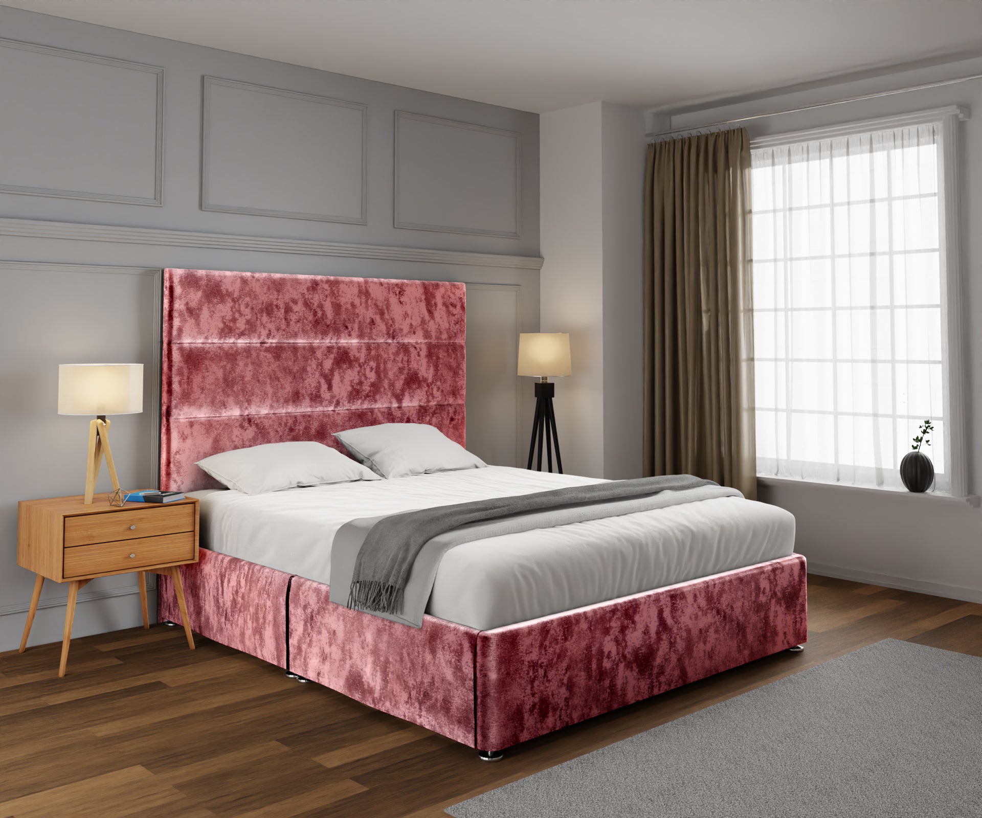 Ava Open Storage Divan Bed Set