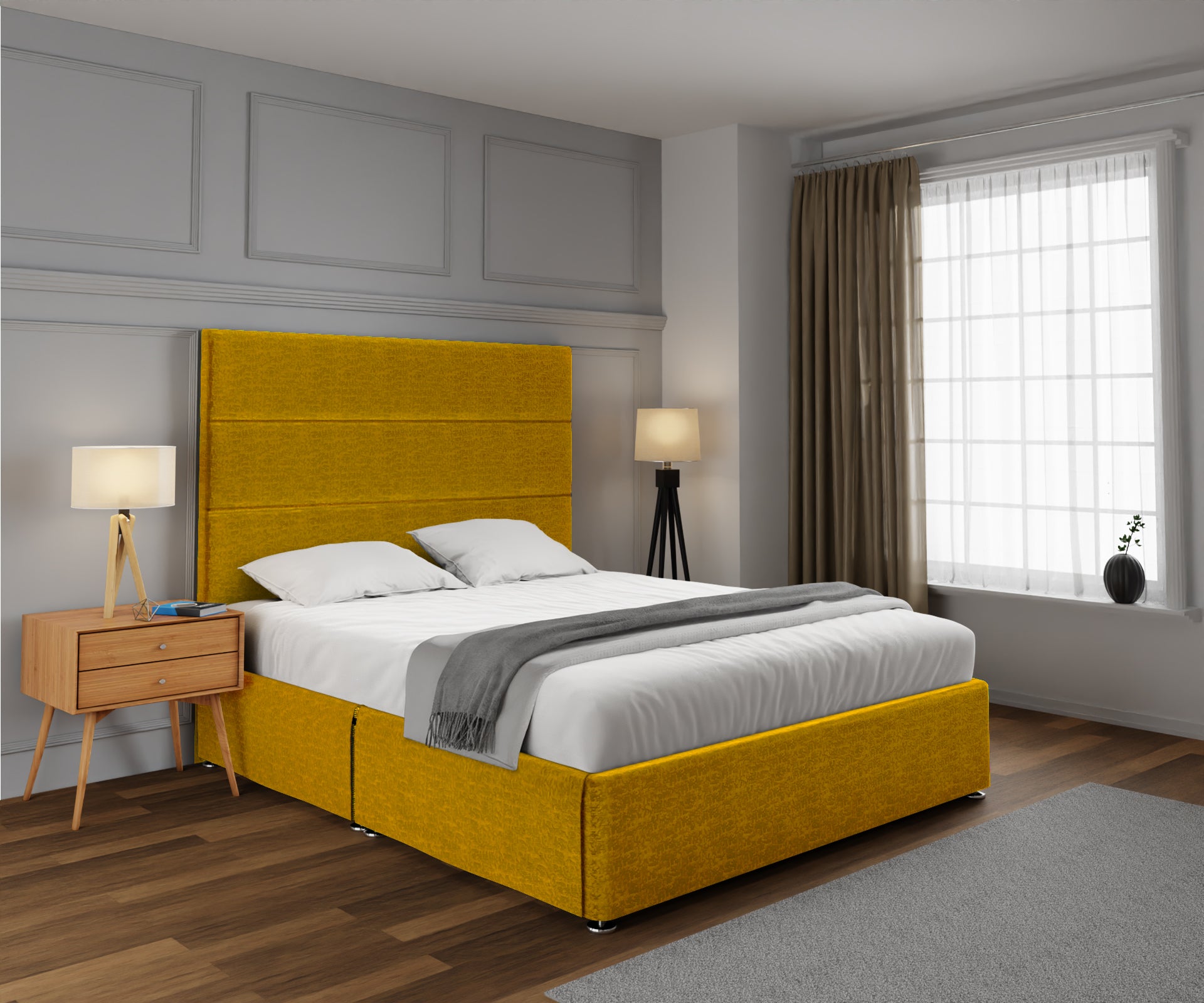 Ava Open Storage Divan Bed Set