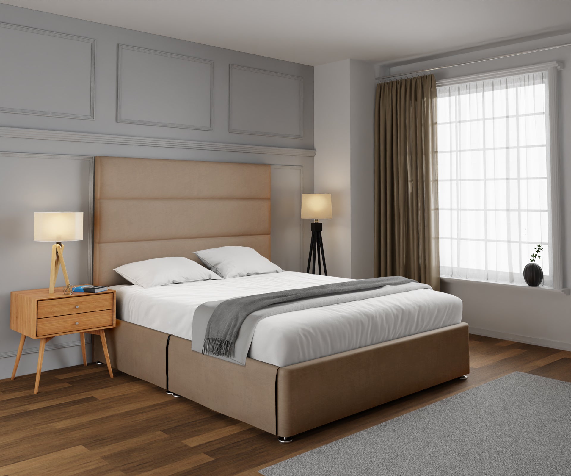 Ava Open Storage Divan Bed Set