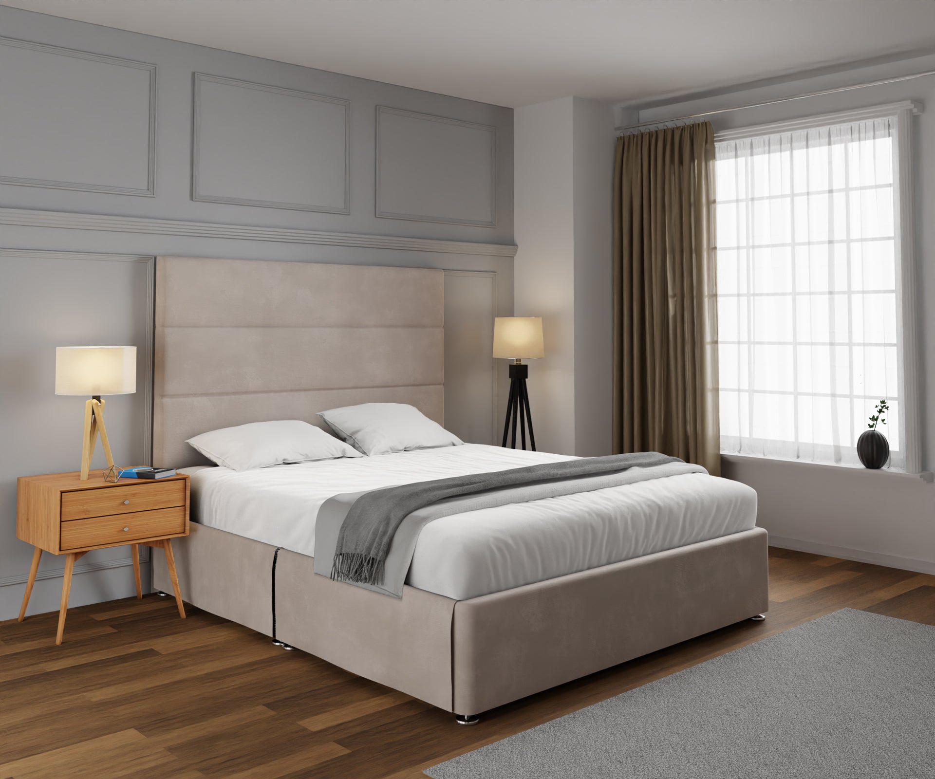 Ava Open Storage Divan Bed Set