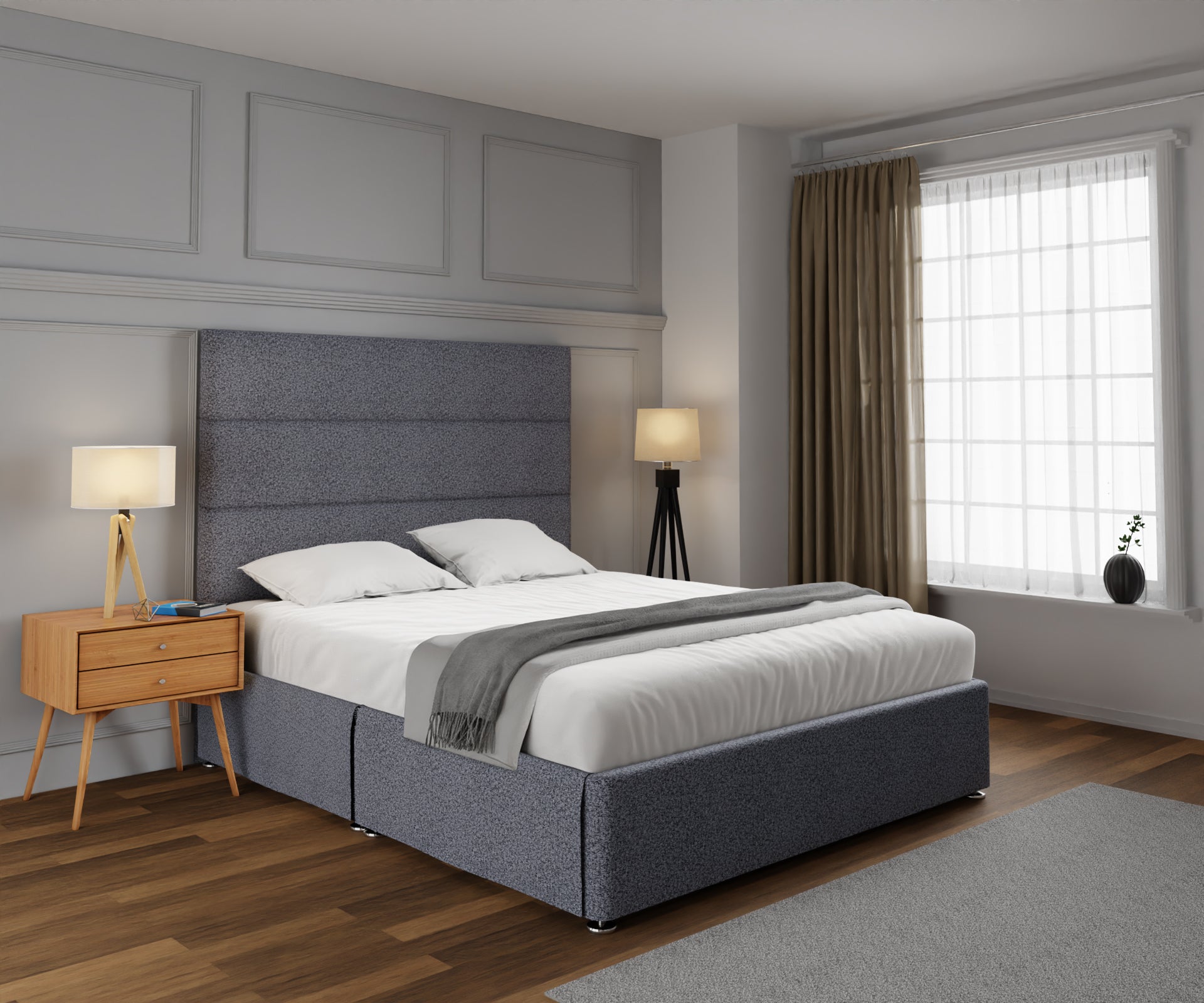 Ava Open Storage Divan Bed Set