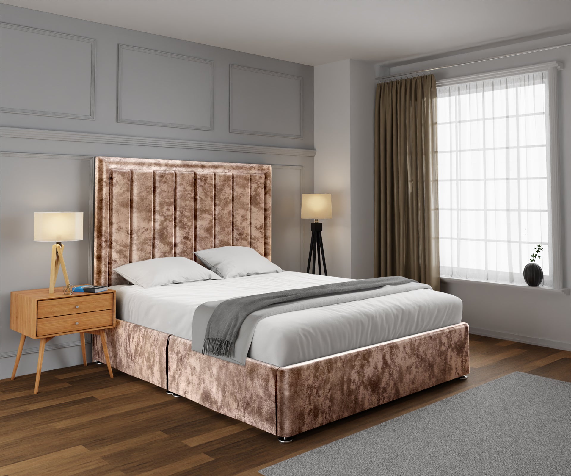 Ella Open Storage Divan Bed Set