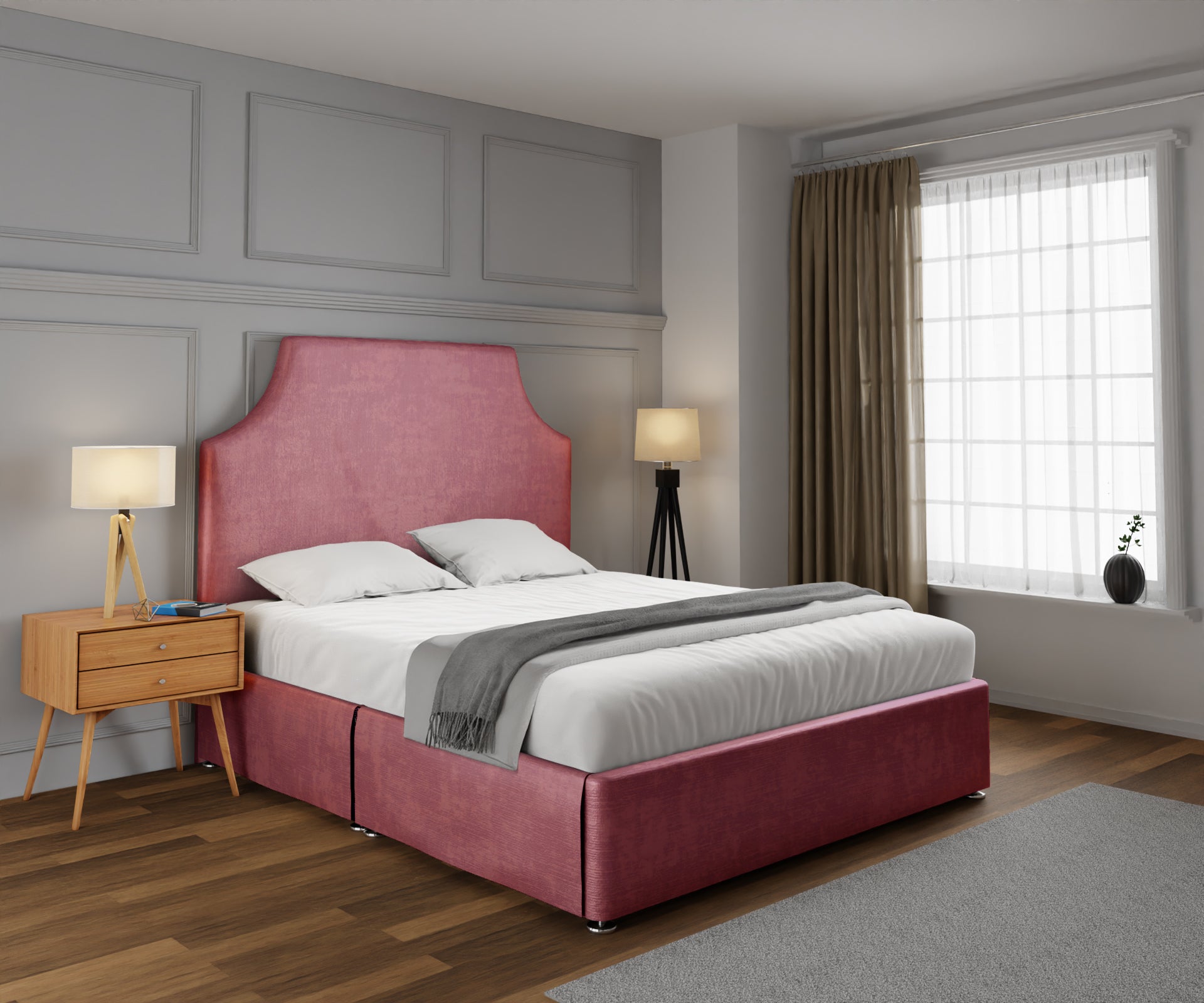 Eva Open Storage Divan Bed Set