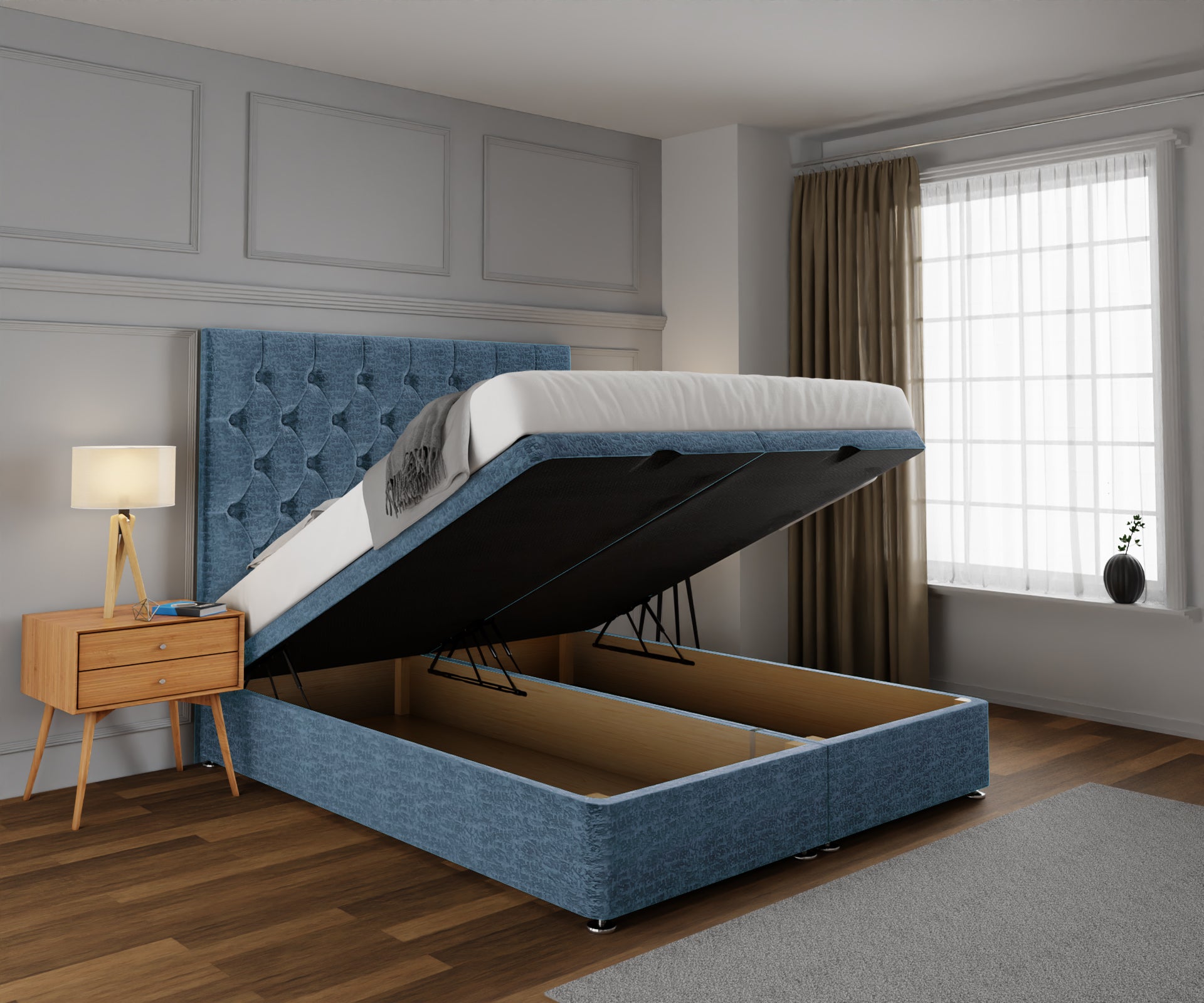Evie Ottoman Storage Divan Bed Set