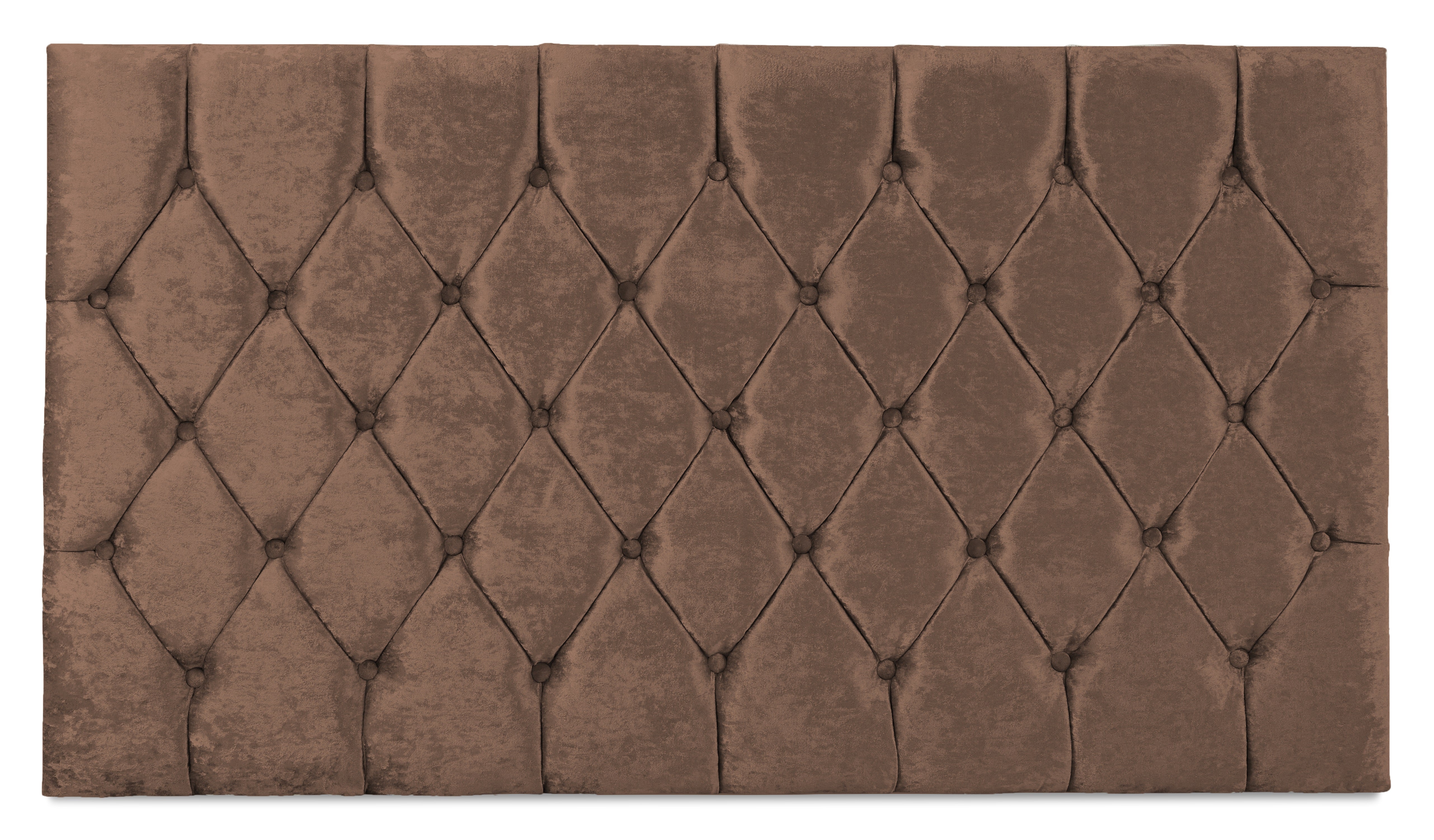 Evie Diamond Upholstered Strutted Headboard