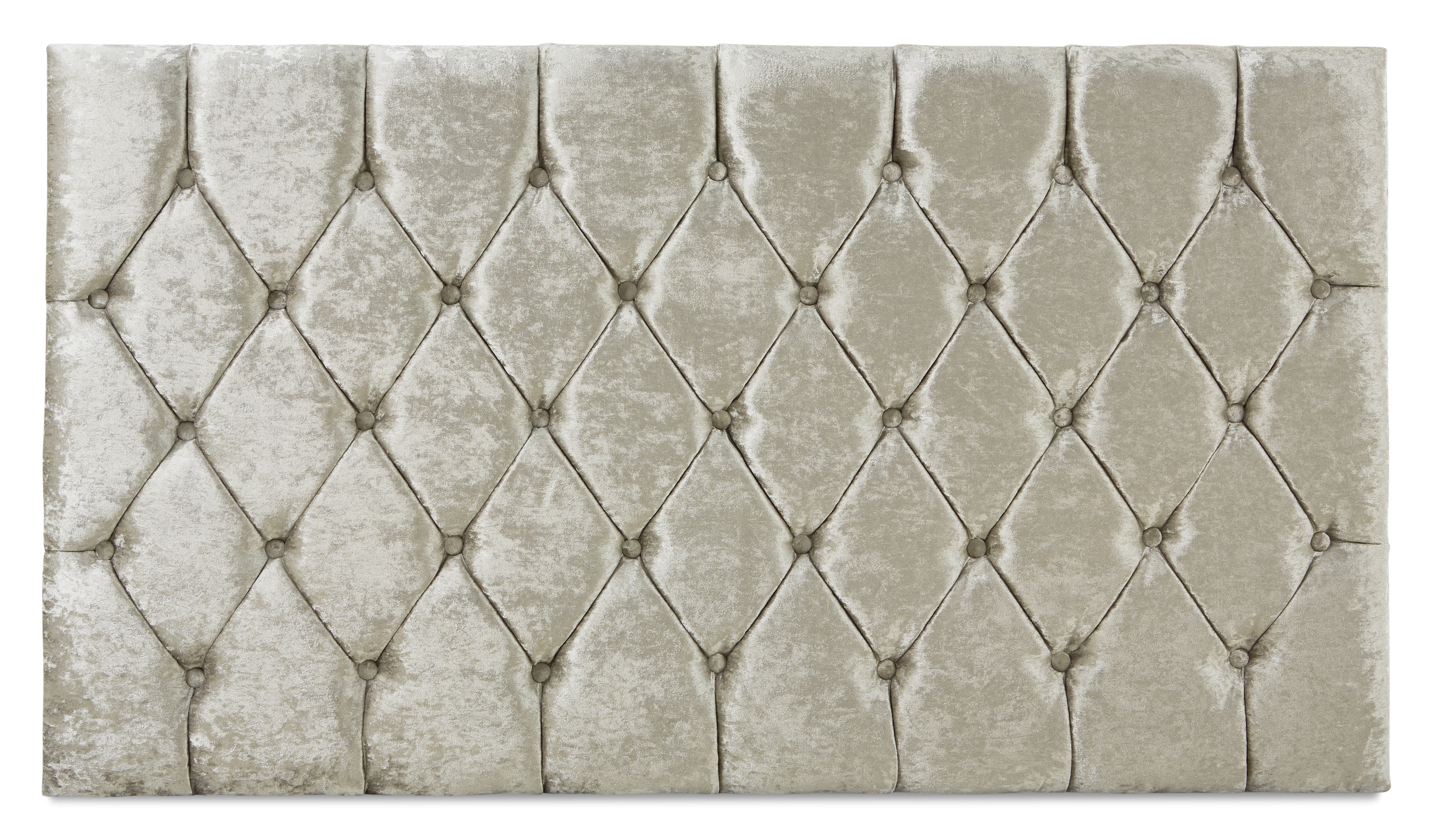 Evie Diamond Upholstered Strutted Headboard