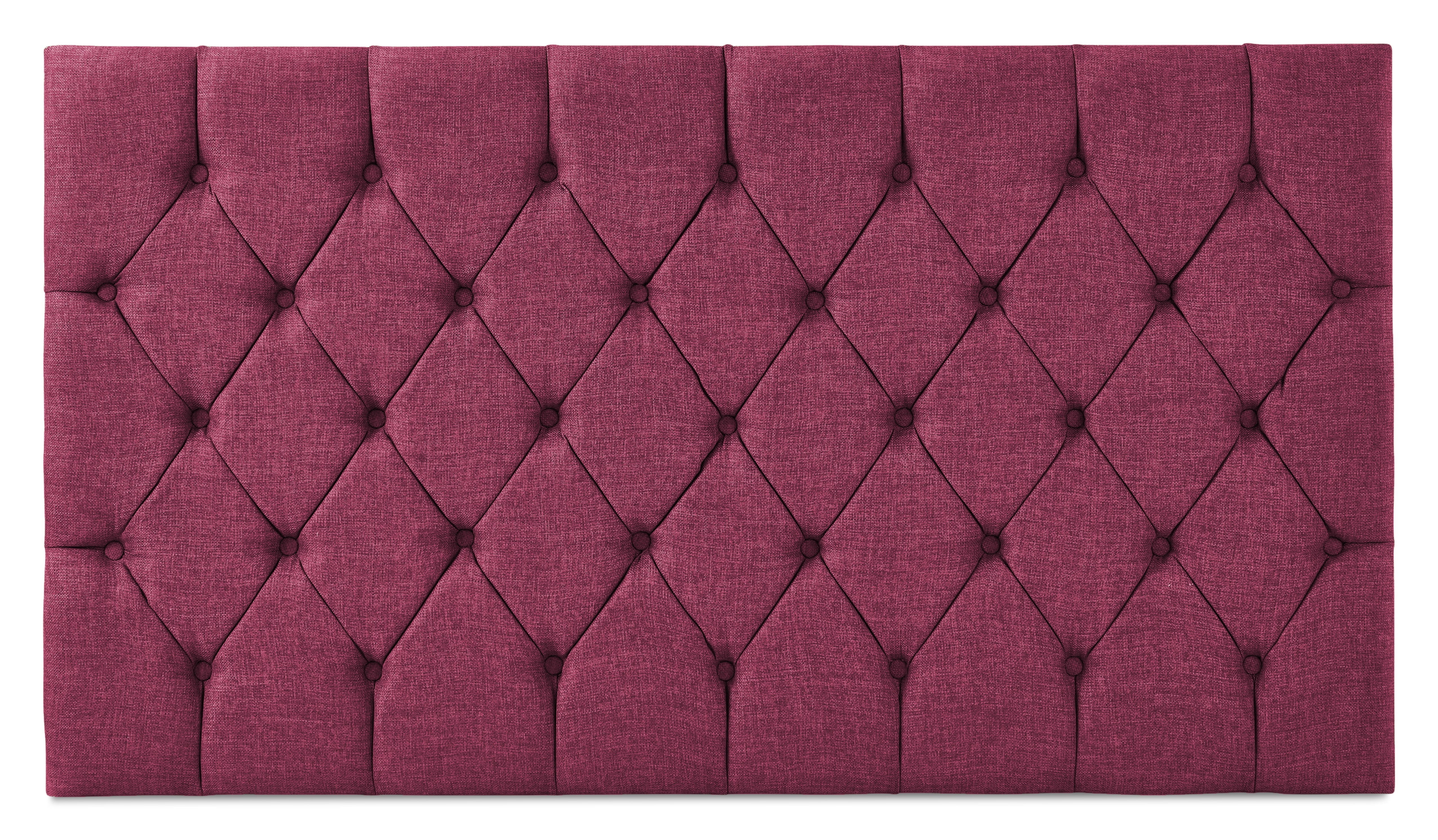 Evie Diamond Upholstered Strutted Headboard