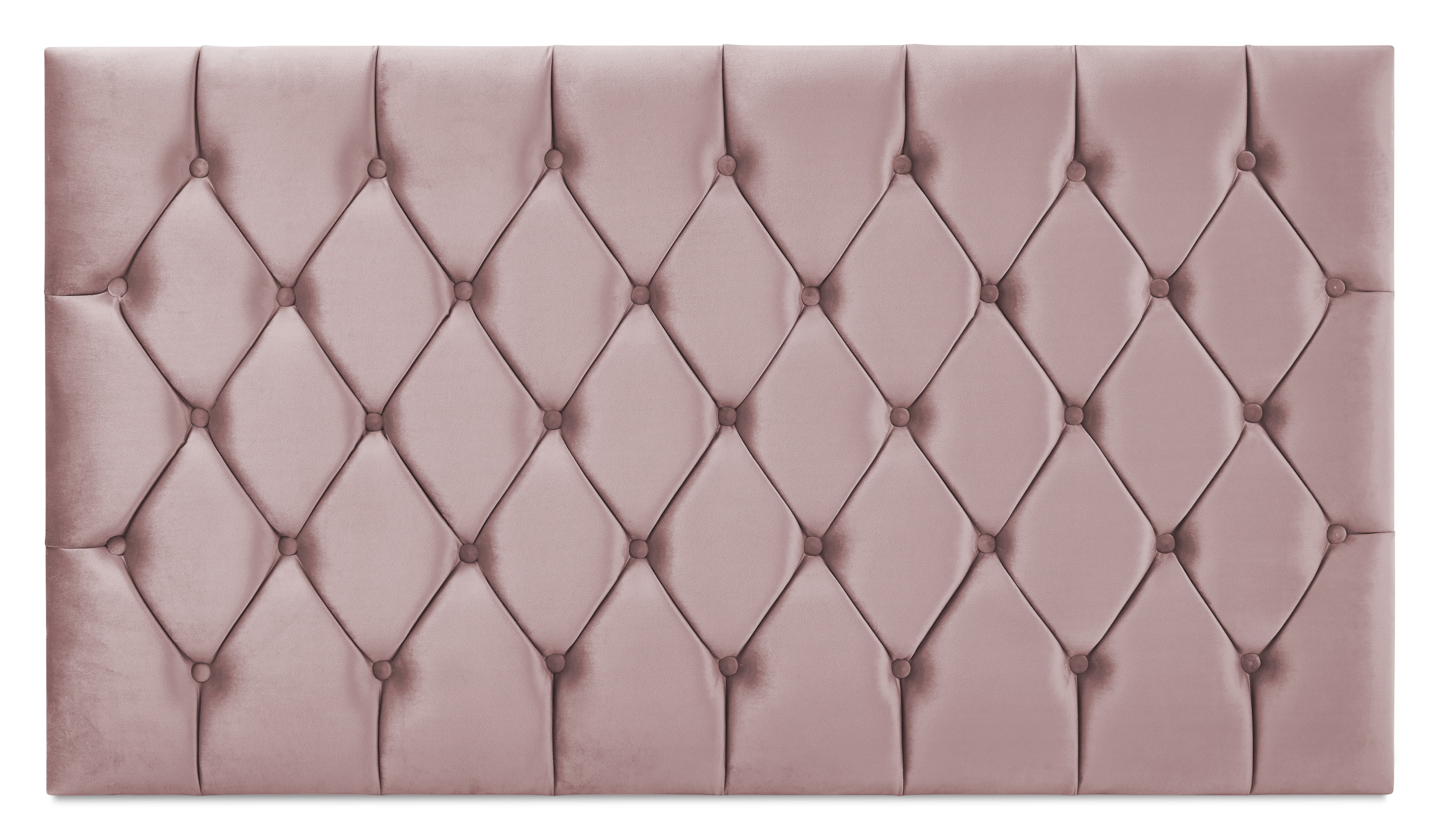 Evie Diamond Upholstered Strutted Headboard