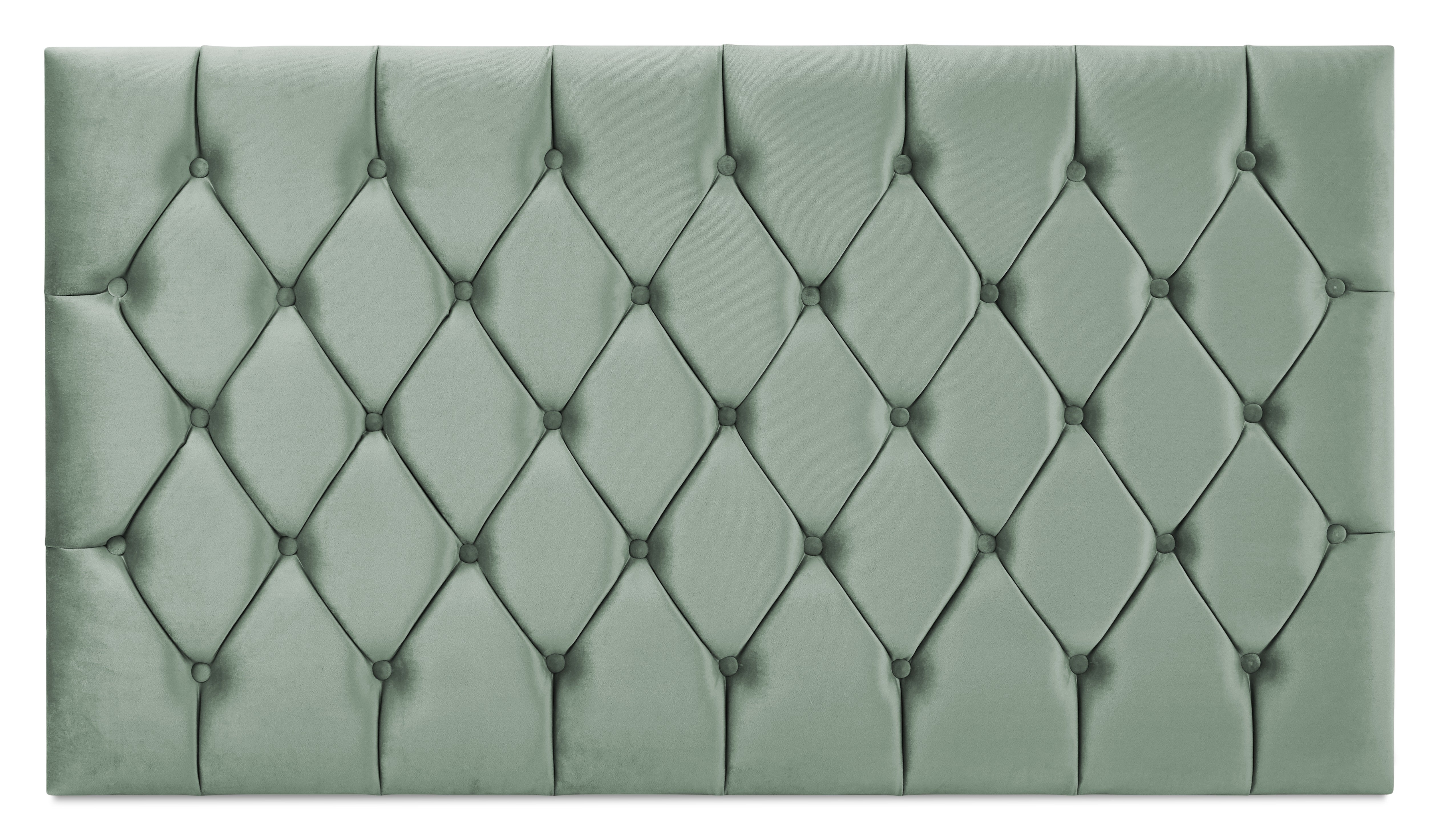 Evie Diamond Upholstered Strutted Headboard