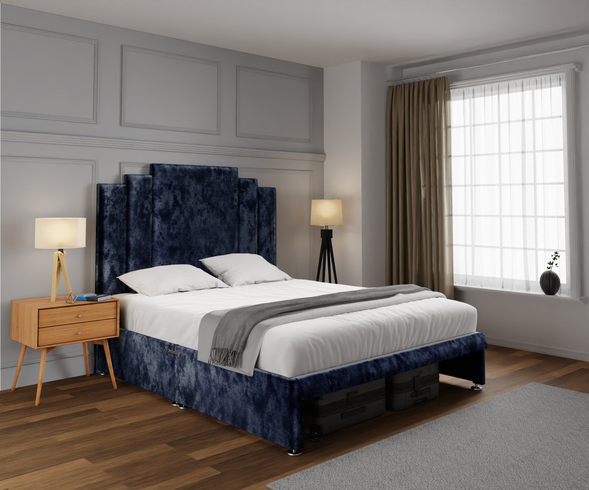 Kensington Open Storage Divan Bed Set