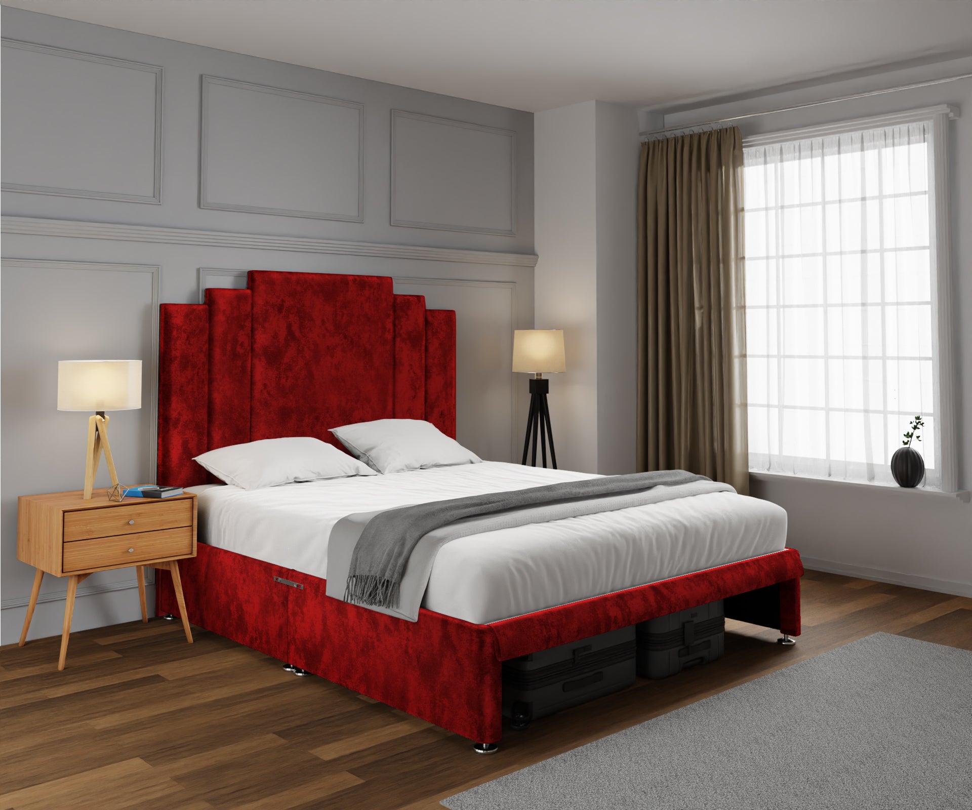 Kensington Open Storage Divan Bed Set