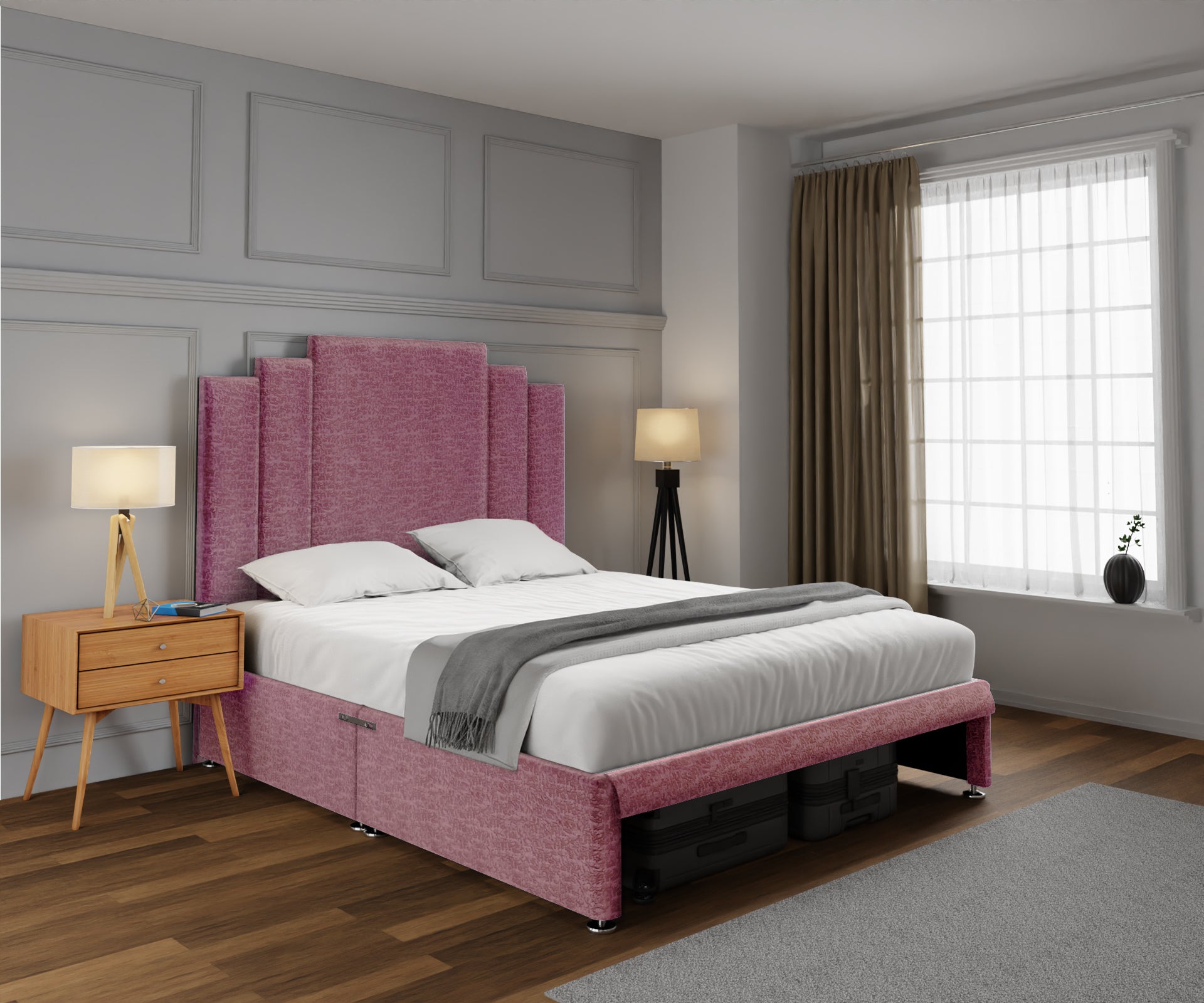 Kensington Open Storage Divan Bed Set