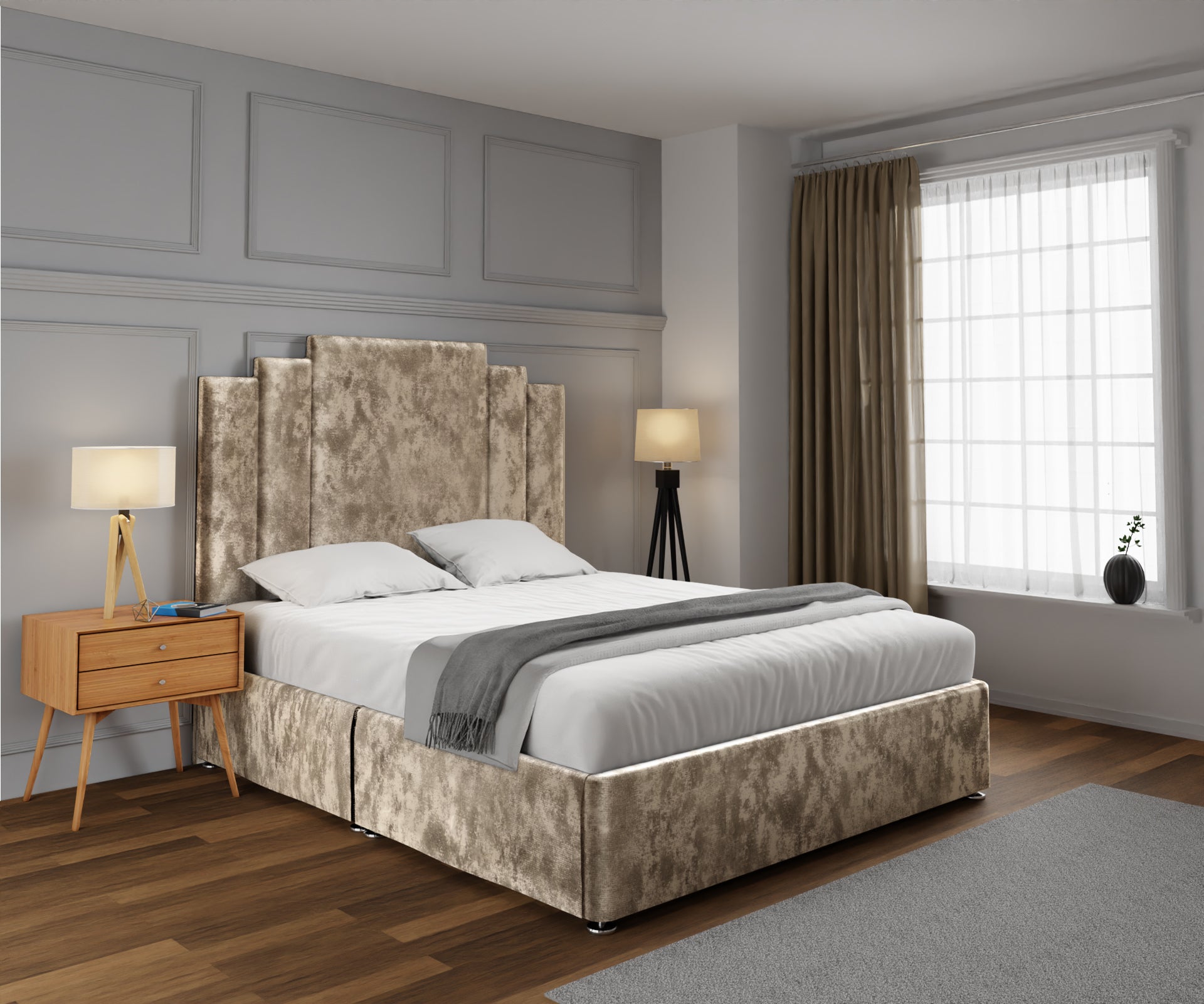 Kensington Open Storage Divan Bed Set