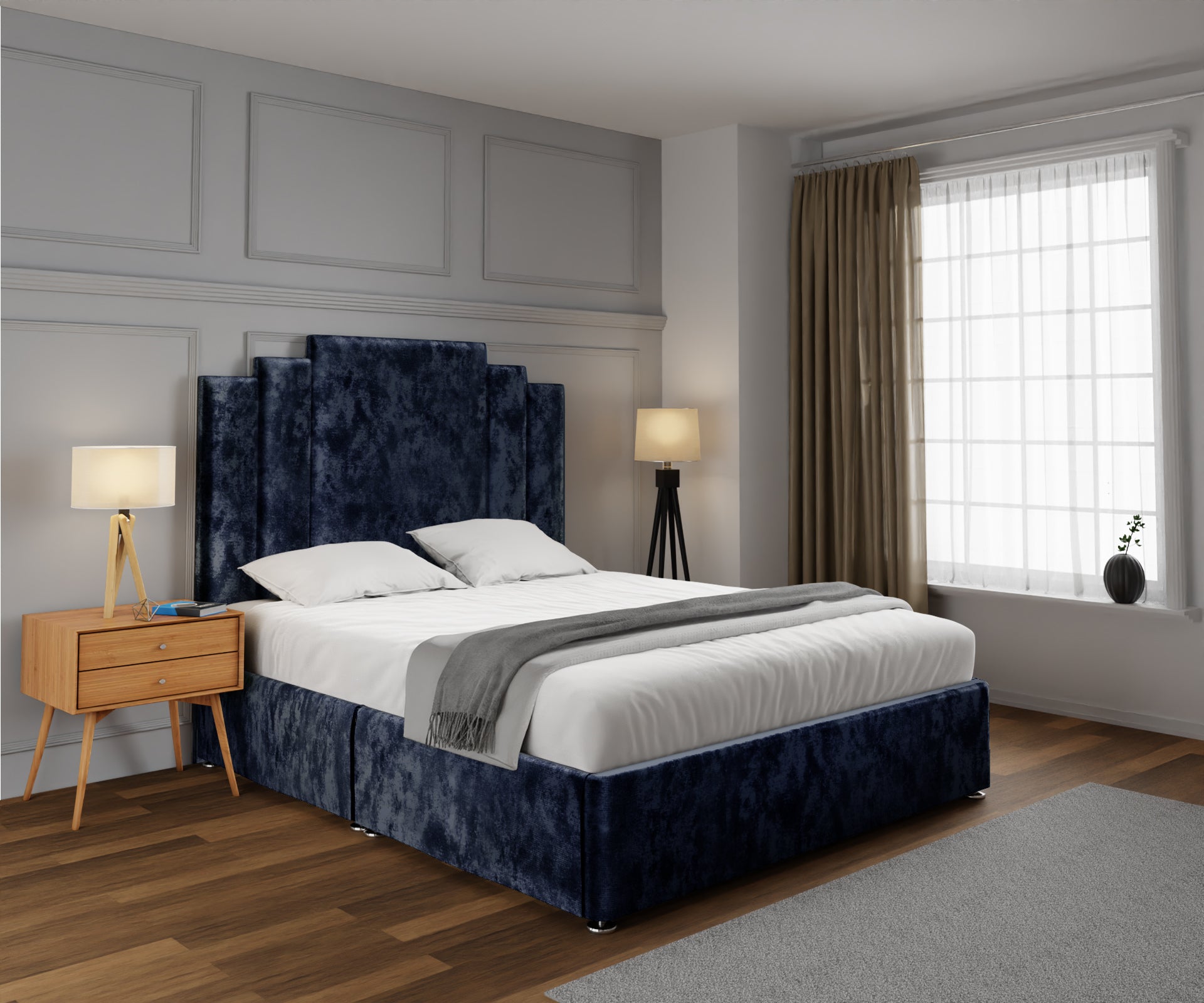 Kensington Open Storage Divan Bed Set