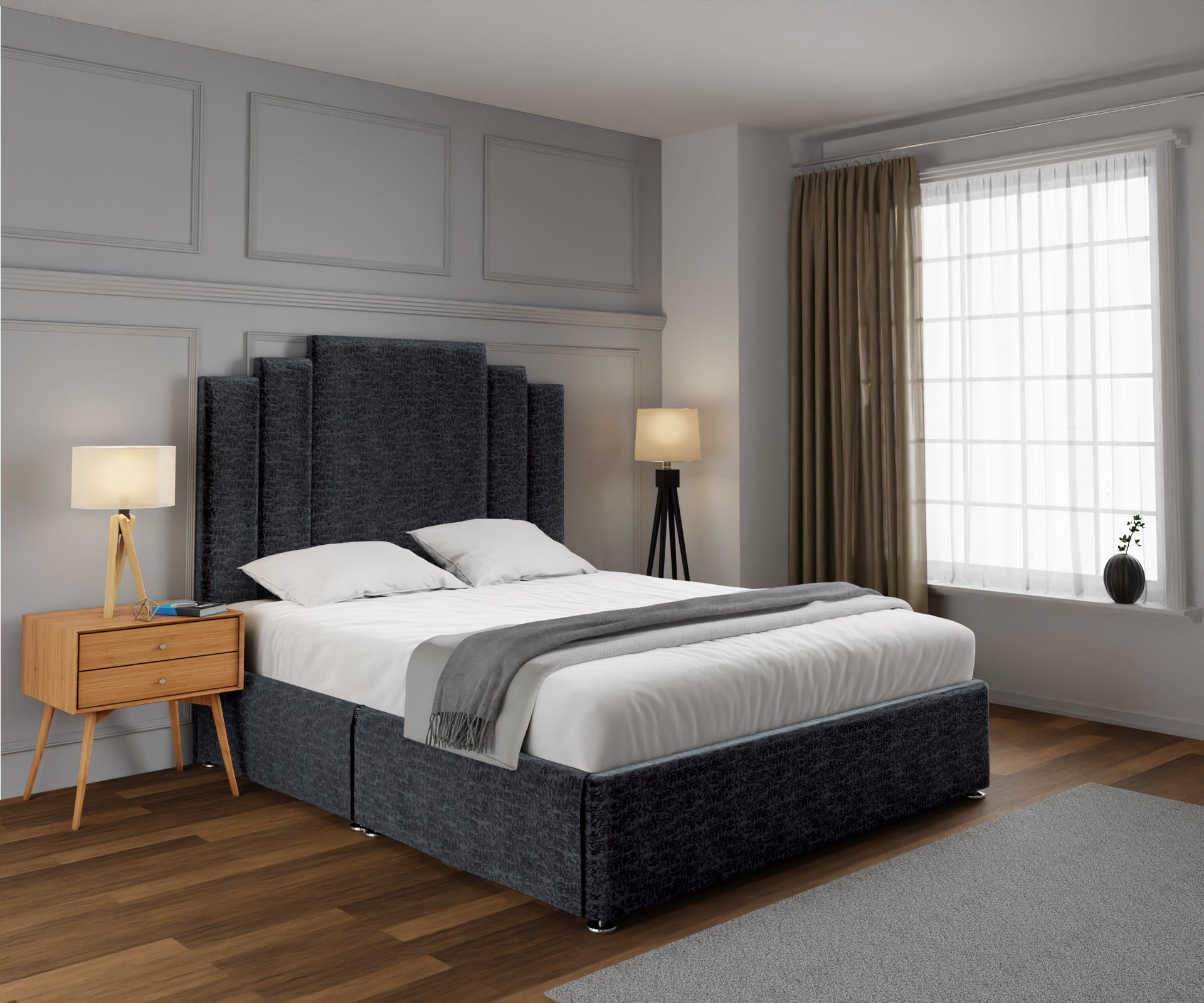 Kensington Open Storage Divan Bed Set