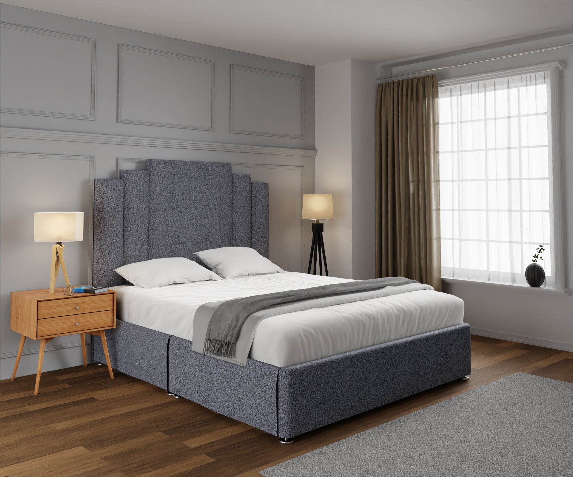 Kensington Open Storage Divan Bed Set