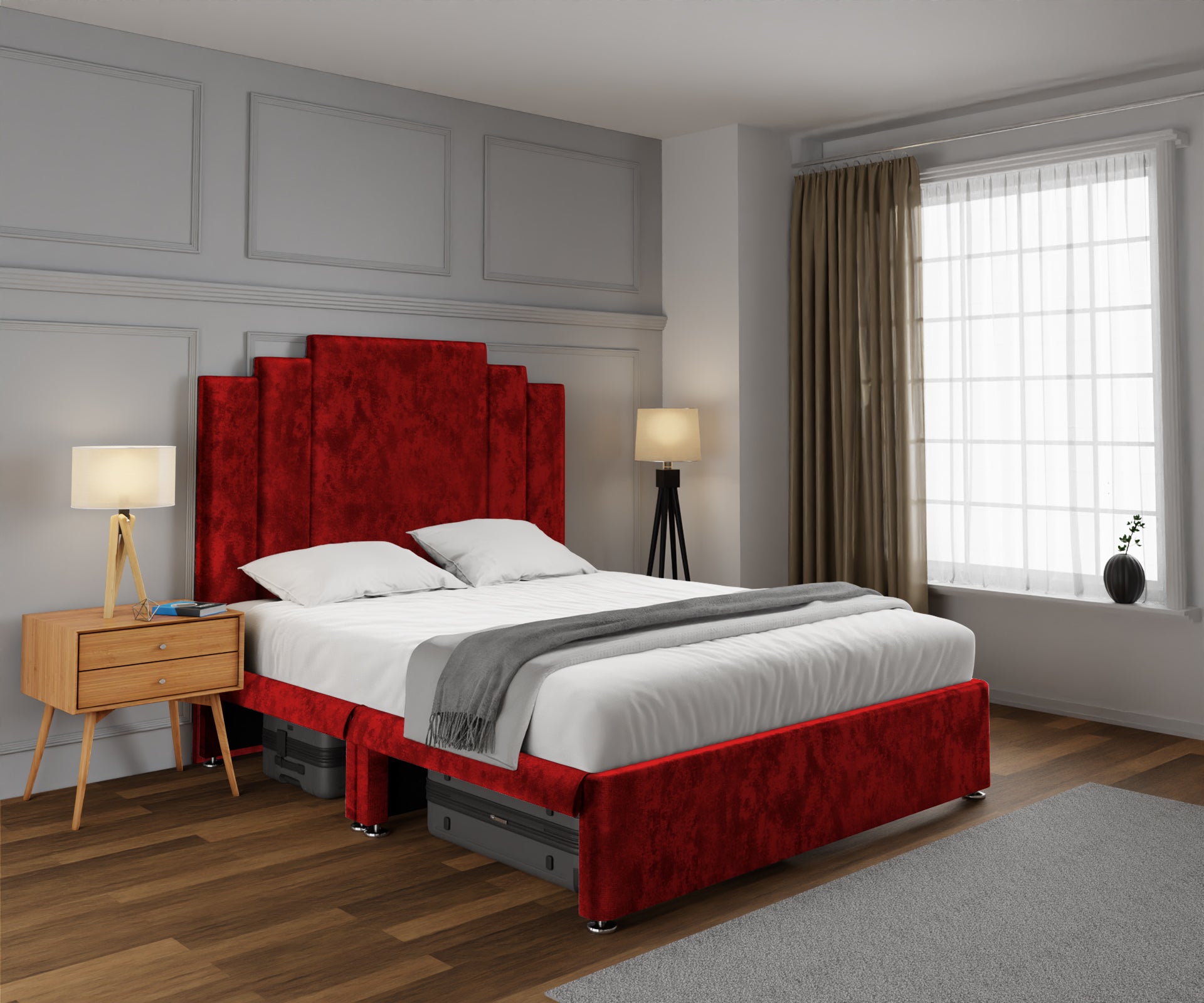 Kensington Open Storage Divan Bed Set