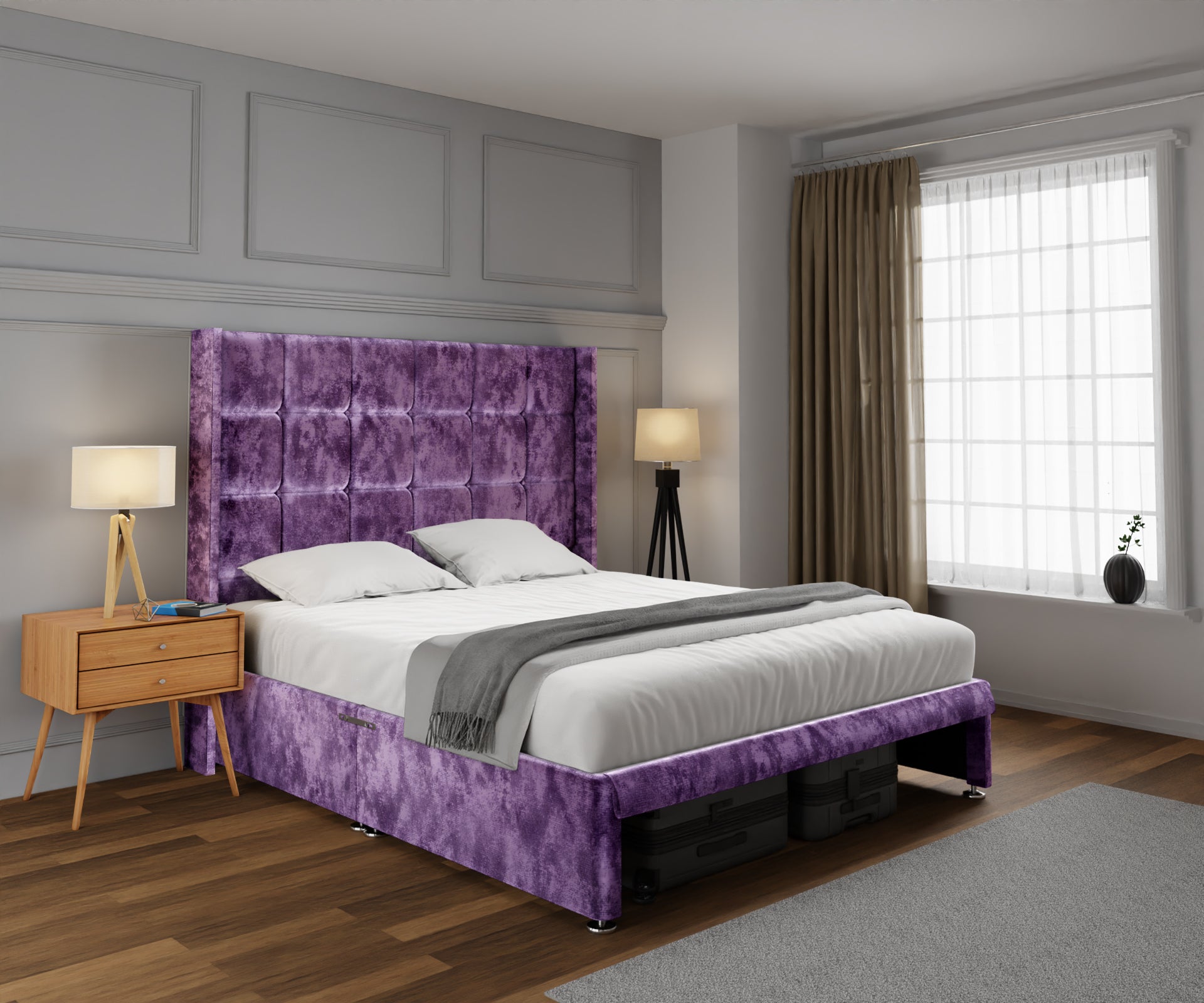 Mayfair Open Storage Divan Bed Set
