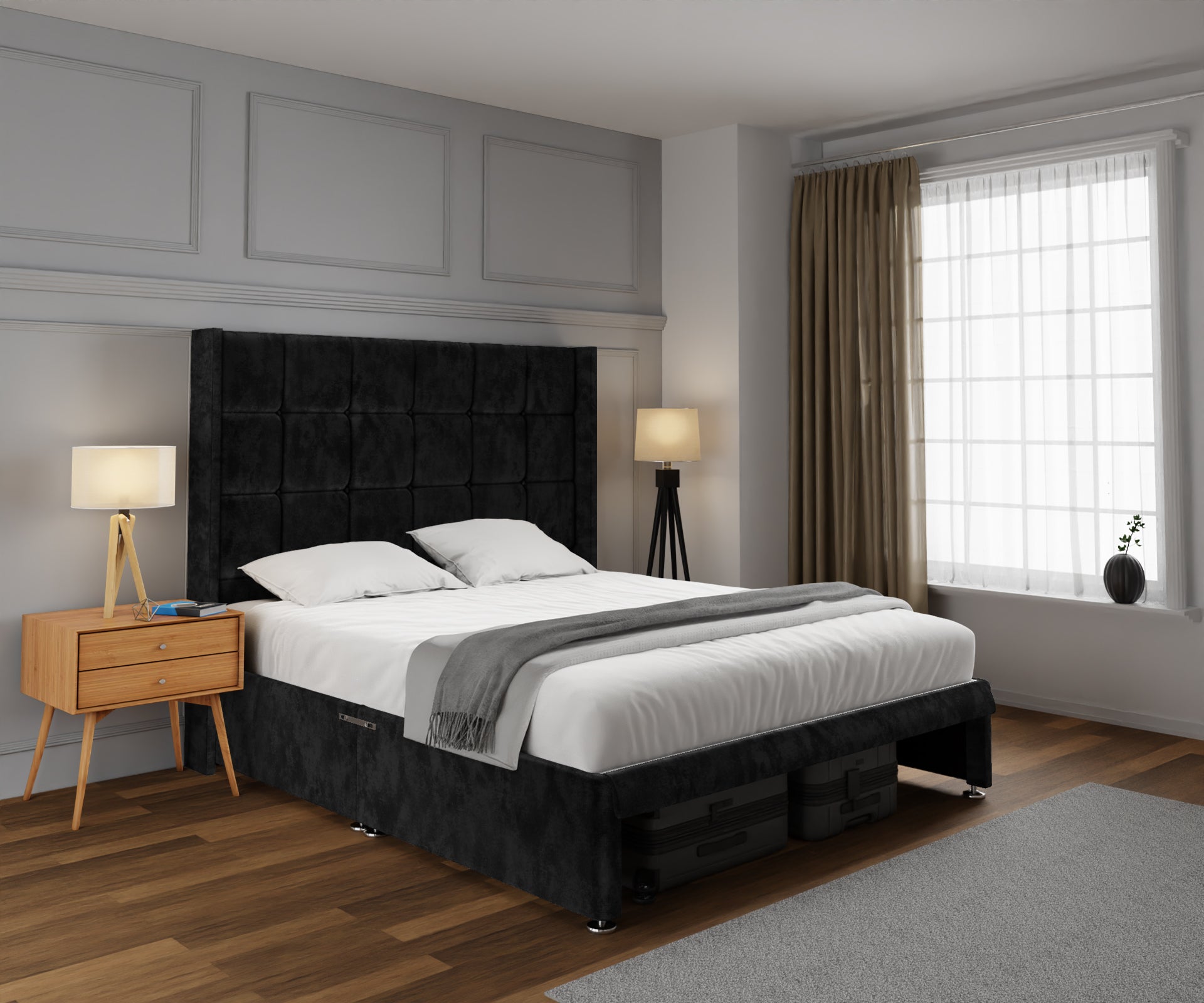 Mayfair Open Storage Divan Bed Set