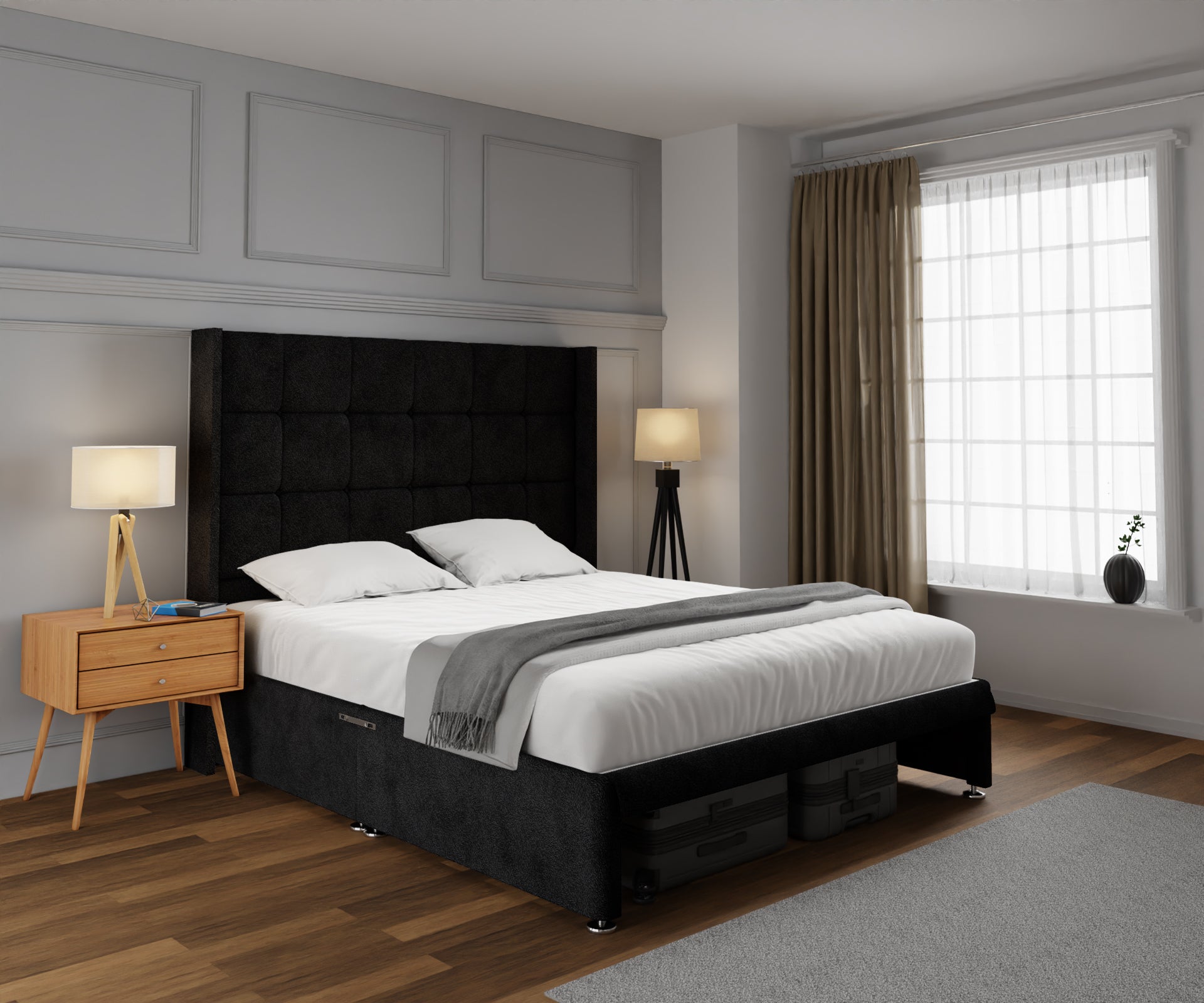 Mayfair Open Storage Divan Bed Set