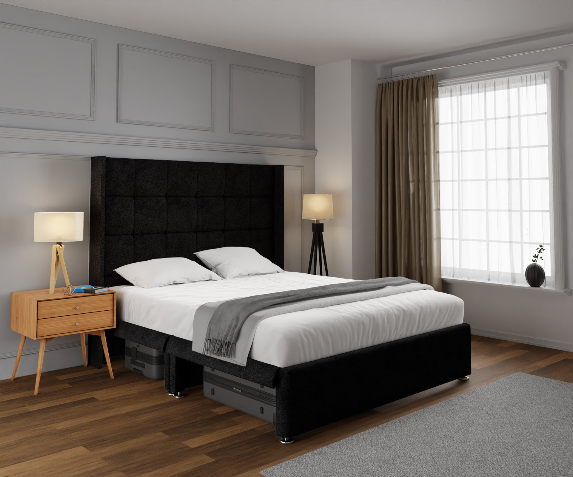 Mayfair Open Storage Divan Bed Set