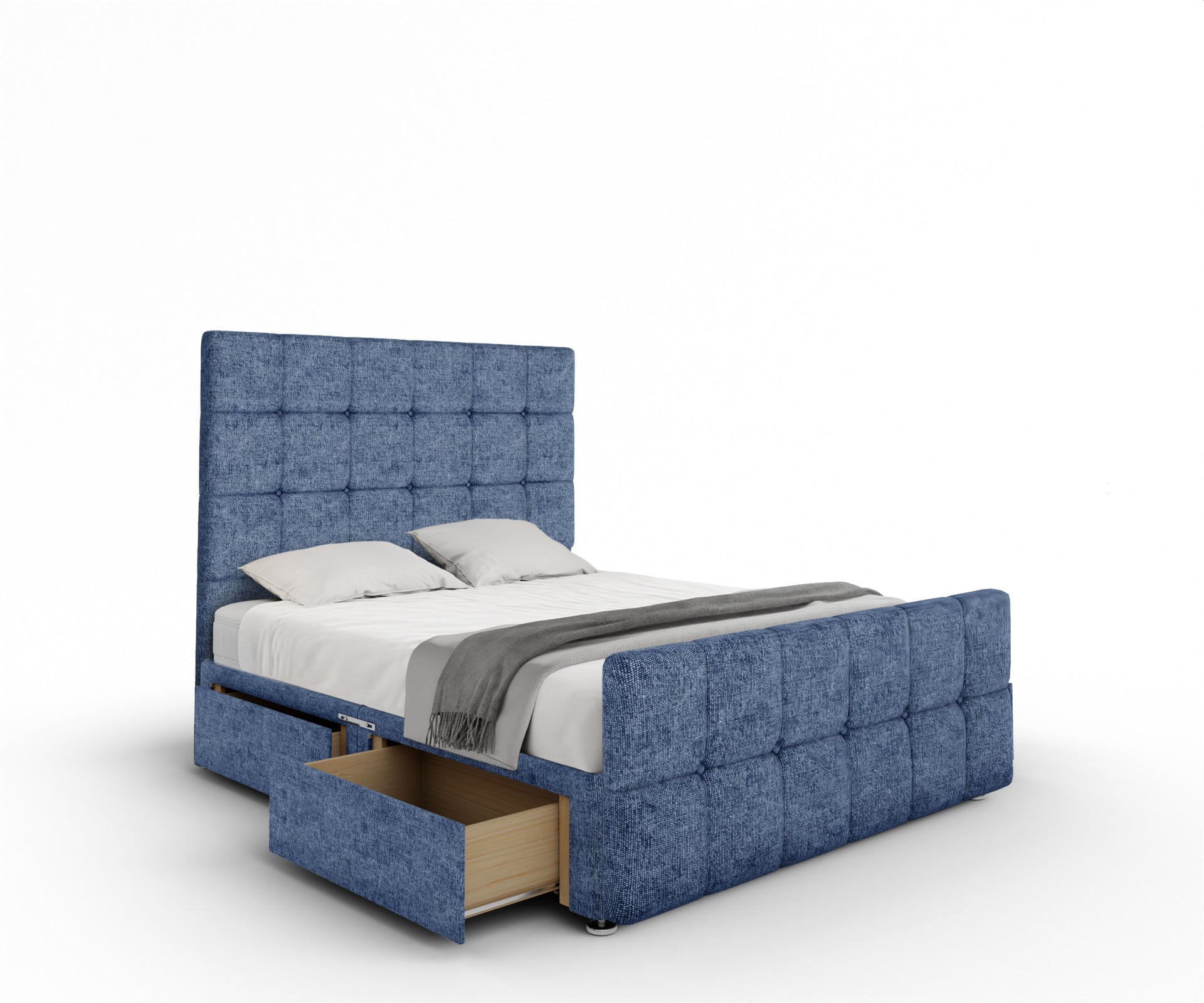 Amber Divan Bed Set With Footboard