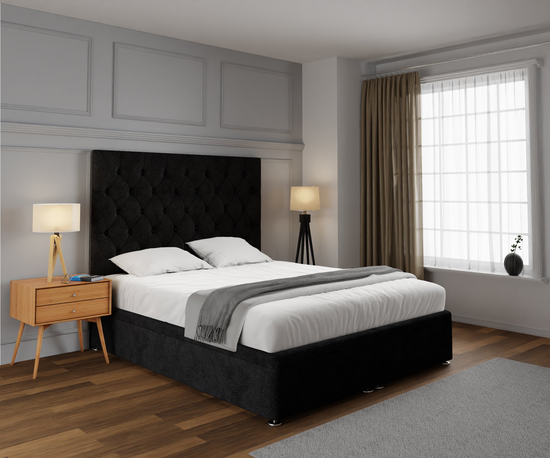 Evie Ottoman Storage Divan Bed Set