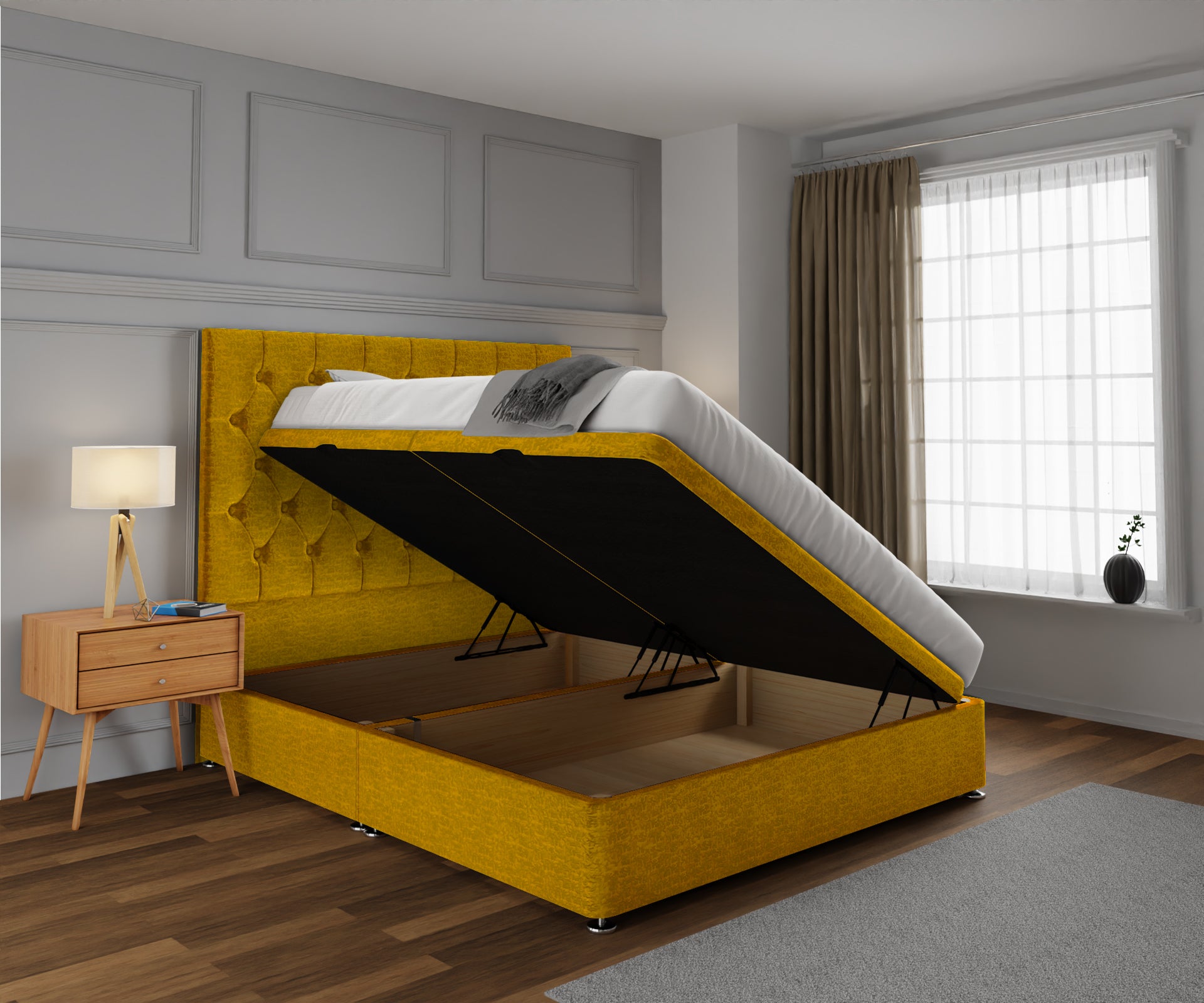 Evie Ottoman Storage Divan Bed Set