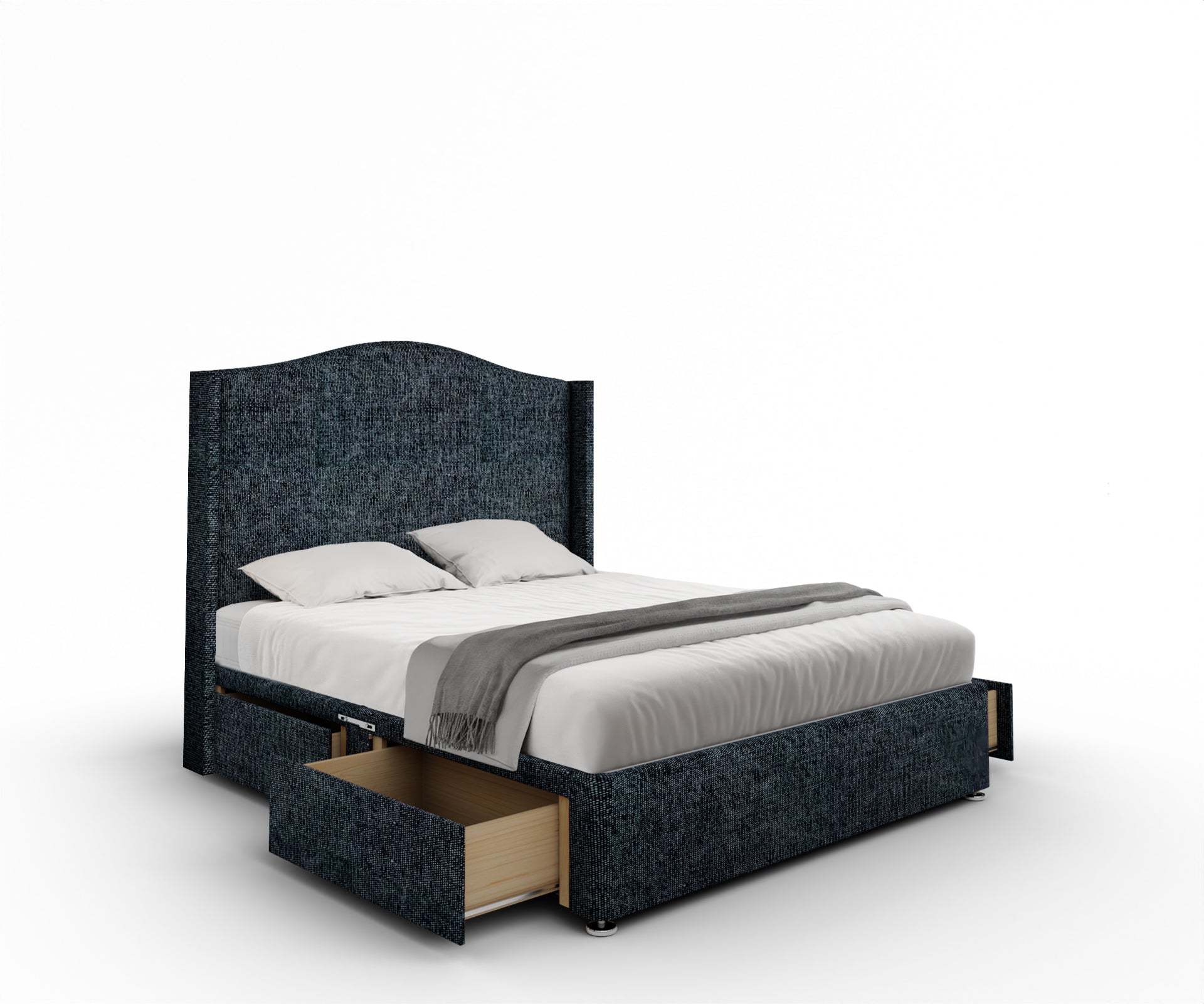 Arabella Winged Divan Bed Set