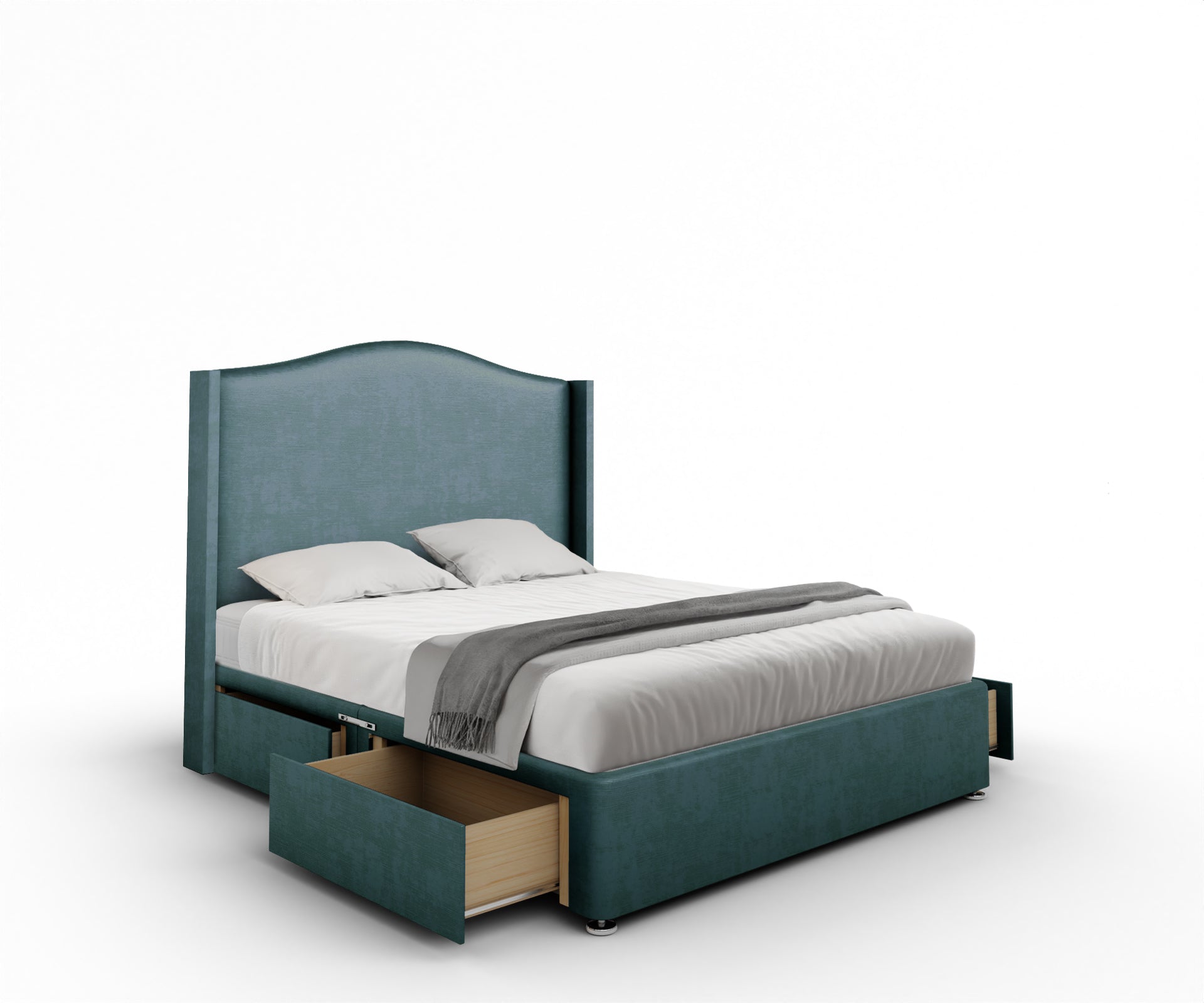 Arabella Winged Divan Bed Set