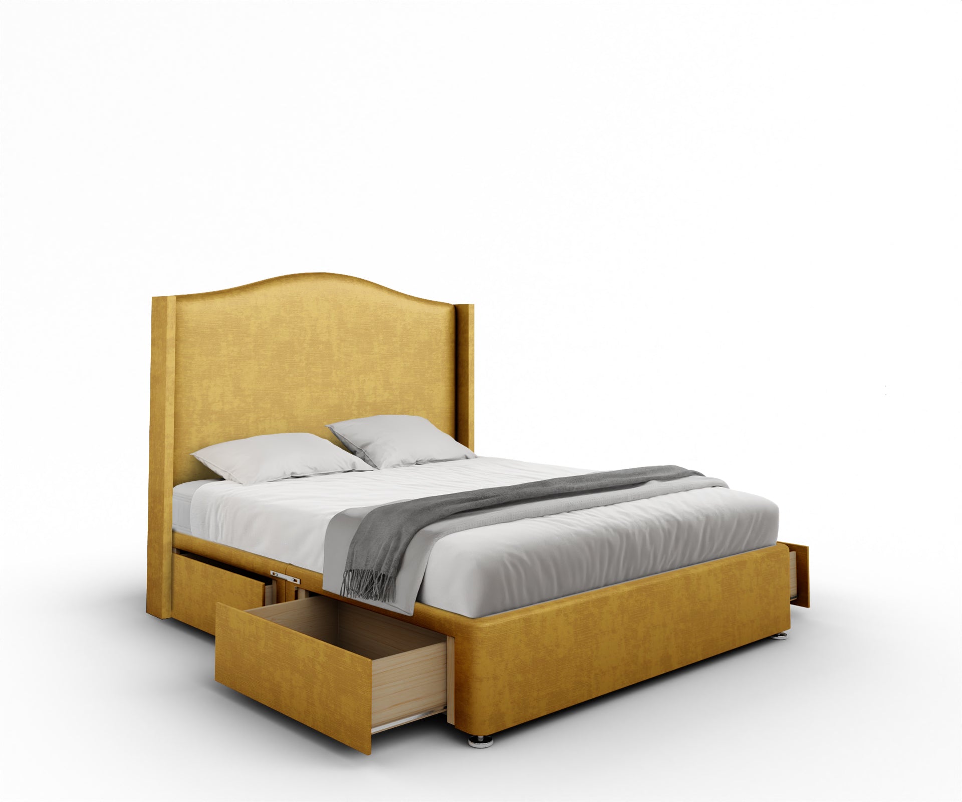 Arabella Winged Divan Bed Set