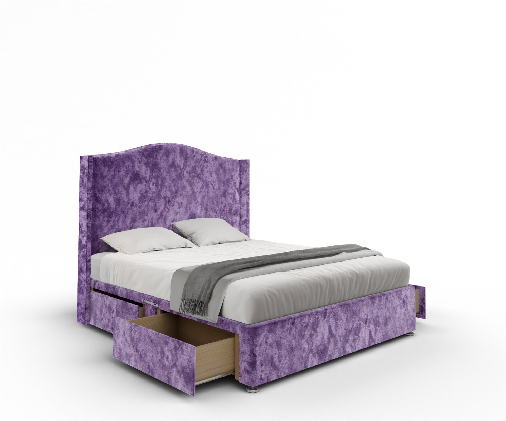 Arabella Winged Divan Bed Set