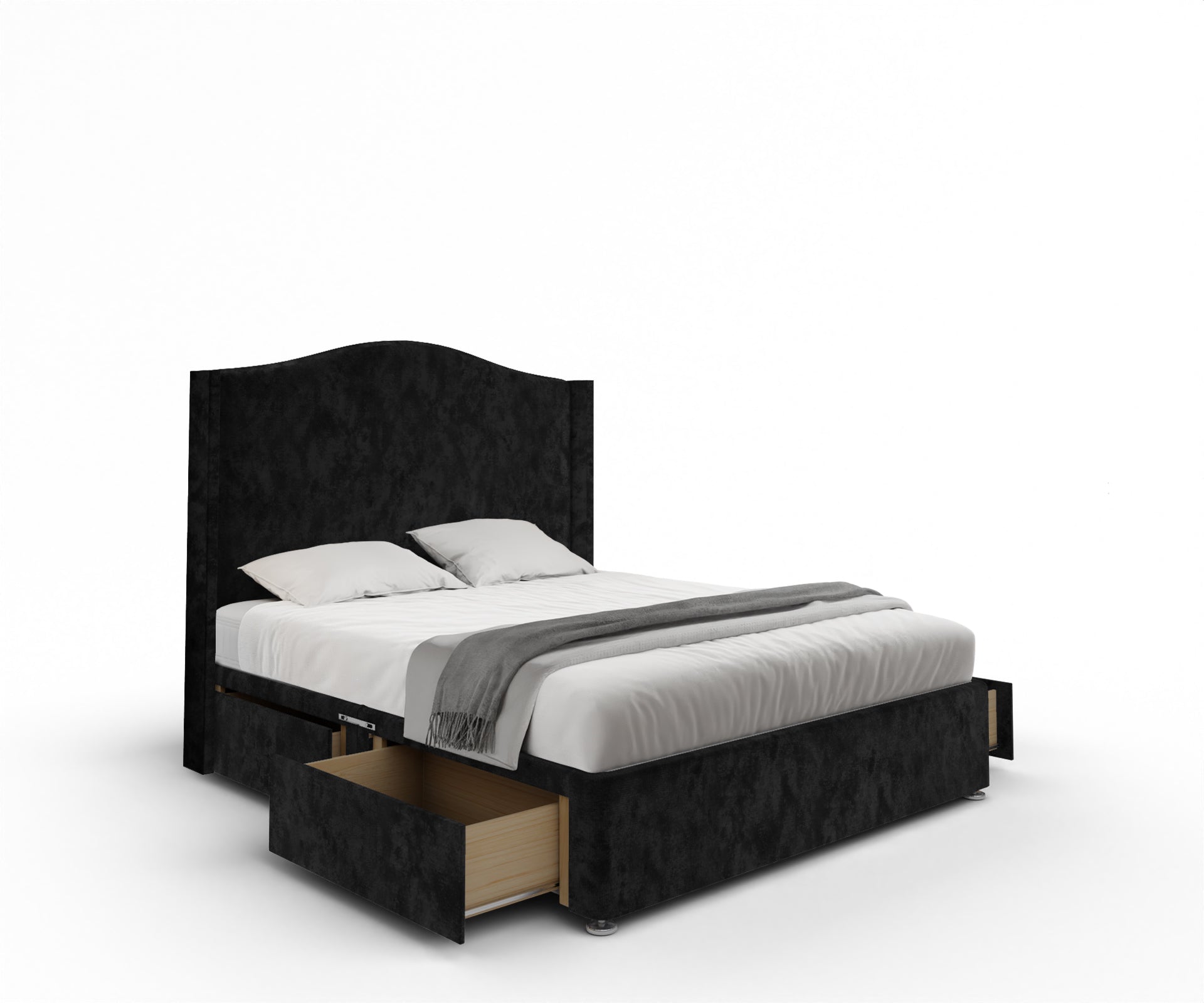 Arabella Winged Divan Bed Set