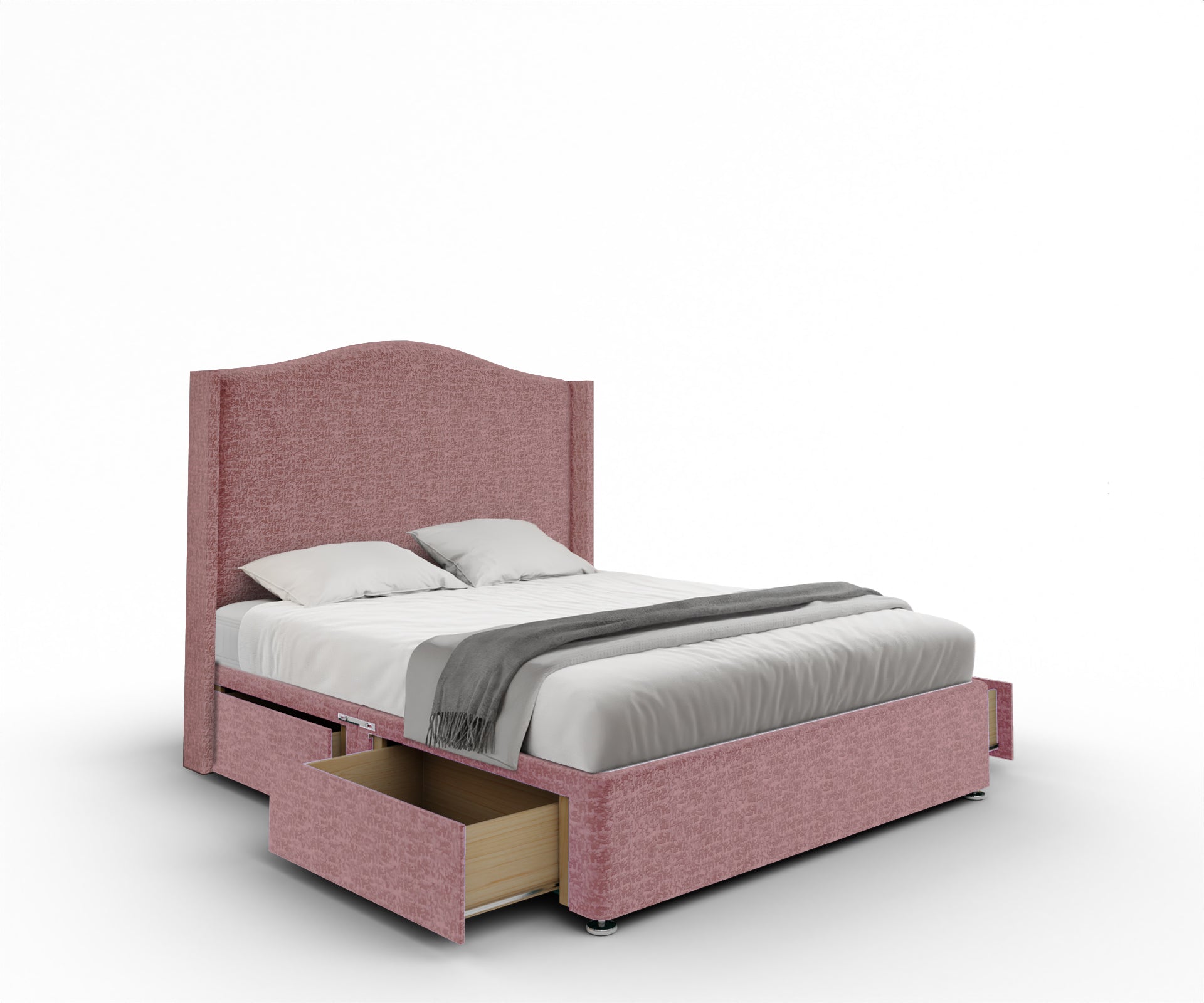 Arabella Winged Divan Bed Set