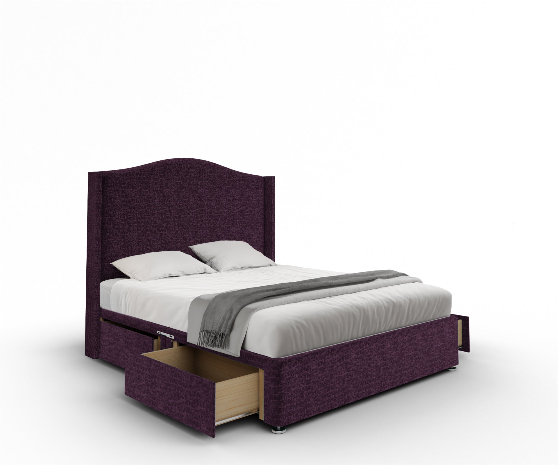 Arabella Winged Divan Bed Set