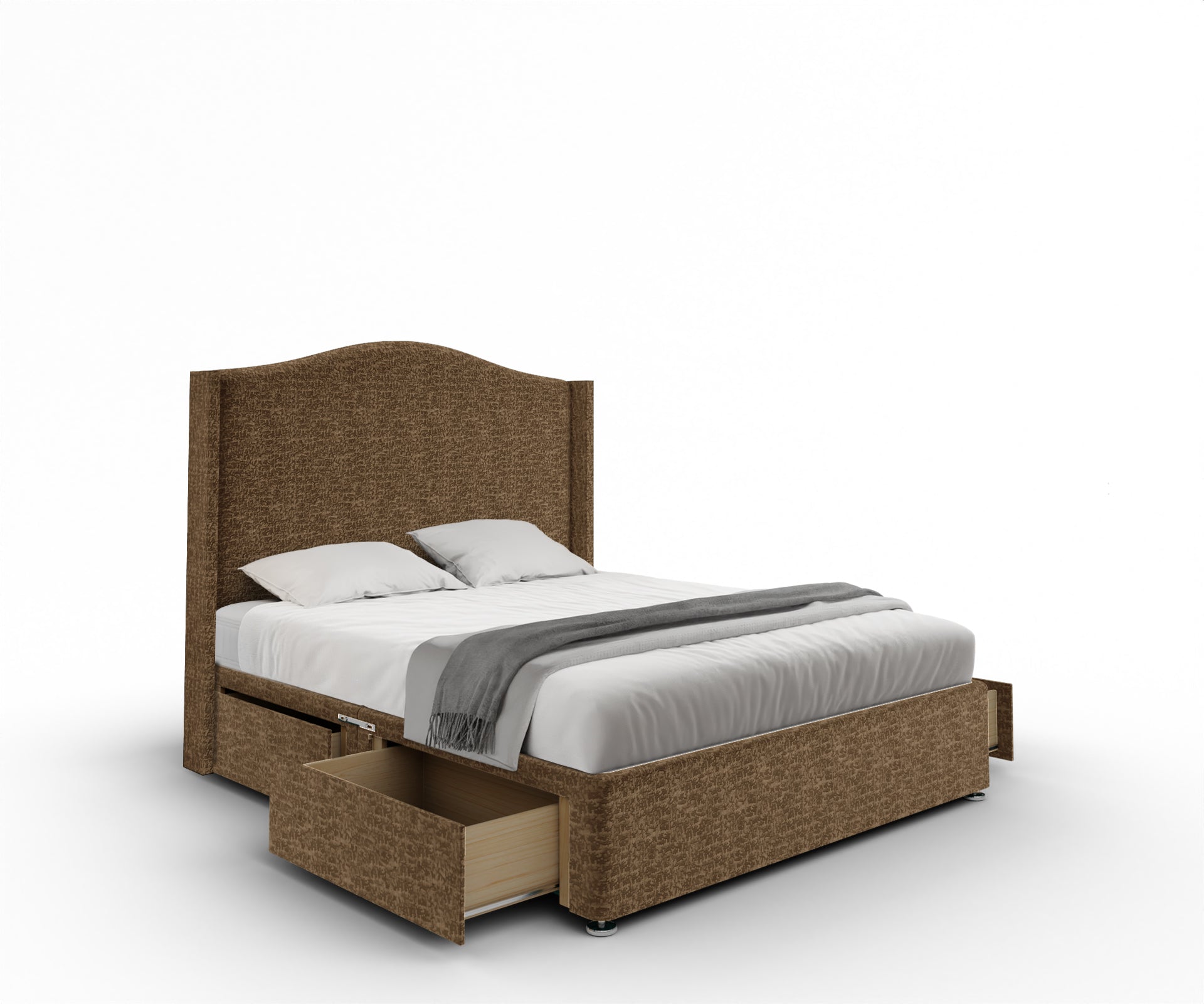 Arabella Winged Divan Bed Set