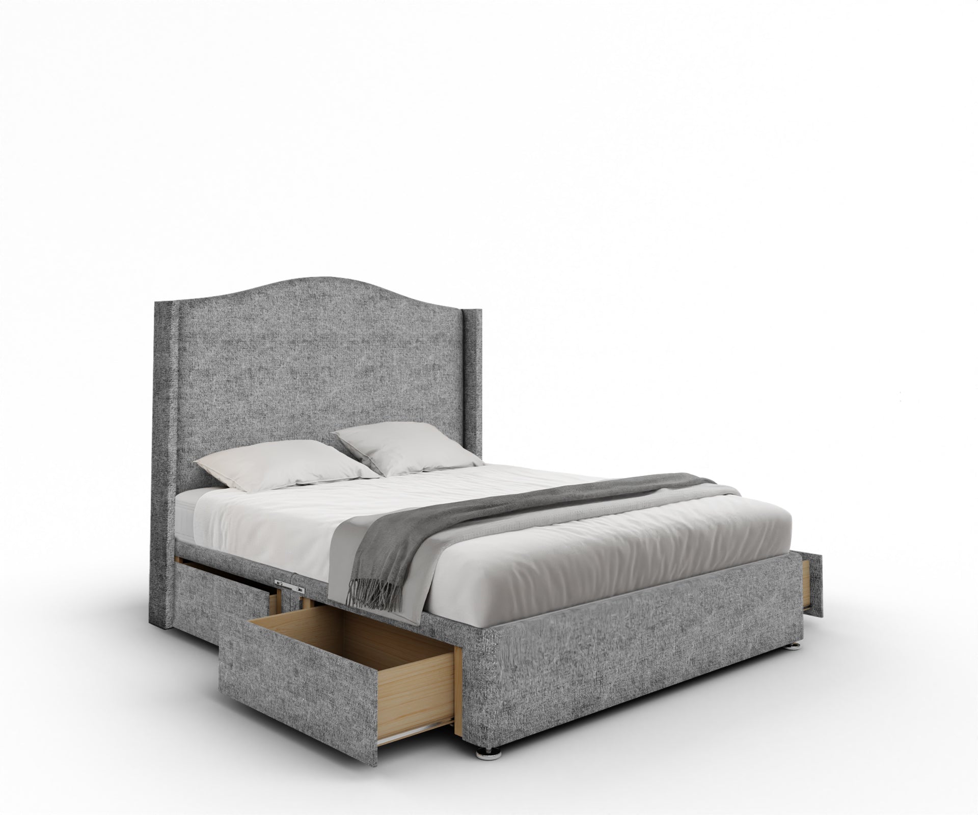 Arabella Winged Divan Bed Set