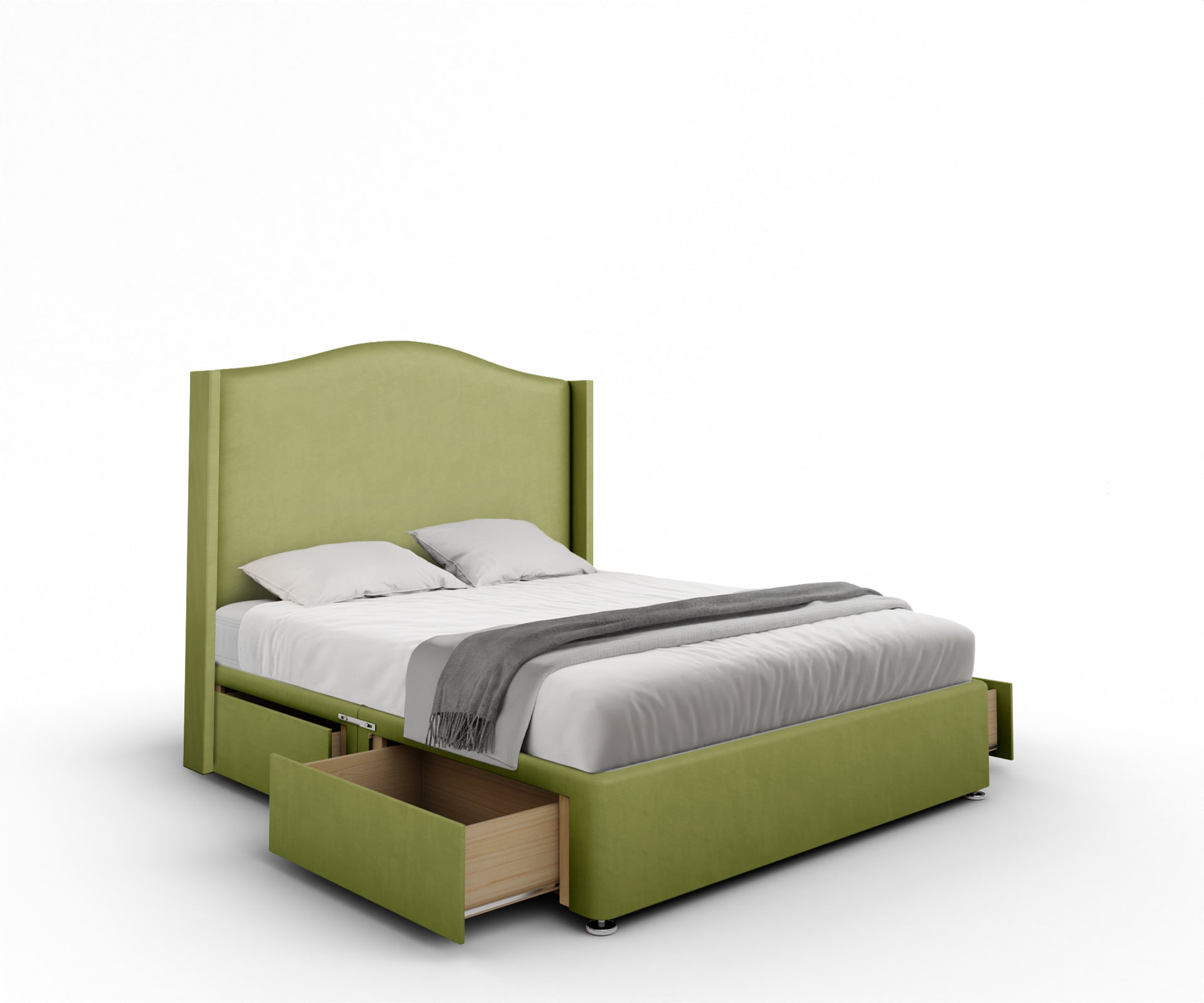 Arabella Winged Divan Bed Set