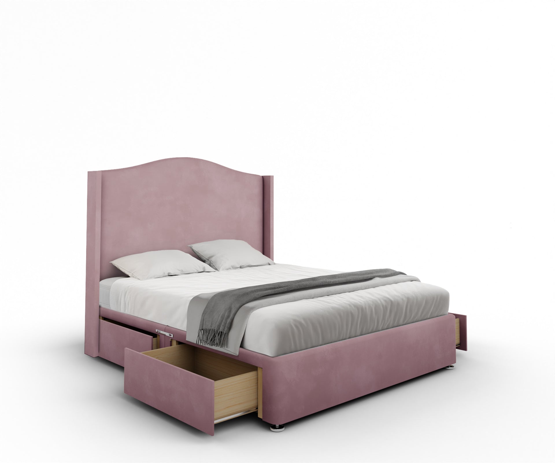 Arabella Winged Divan Bed Set