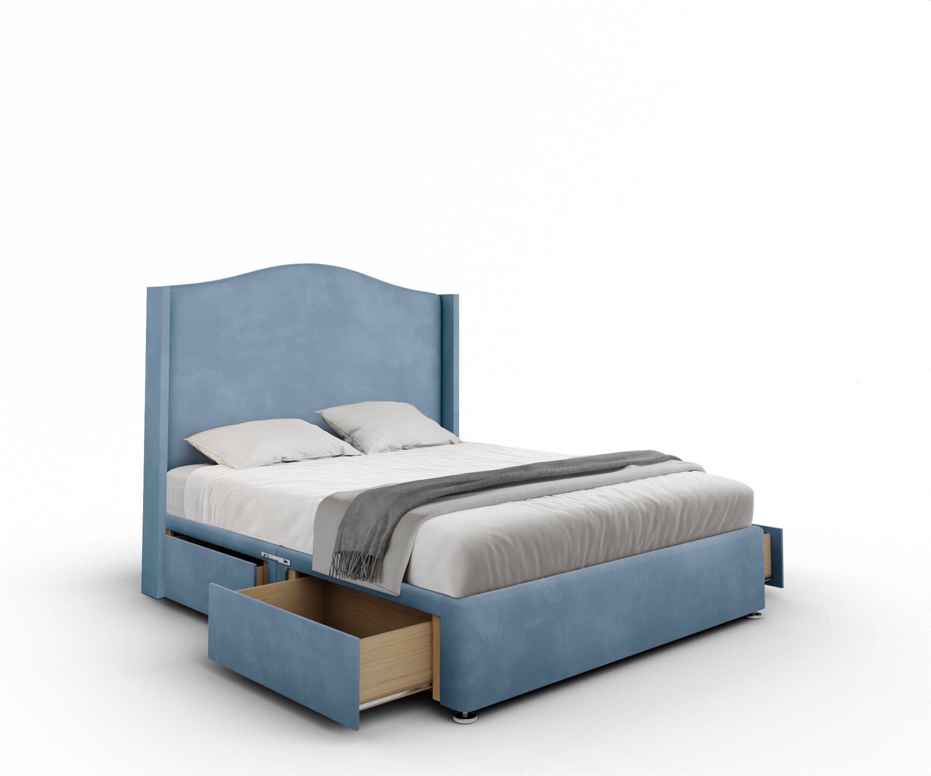 Arabella Winged Divan Bed Set