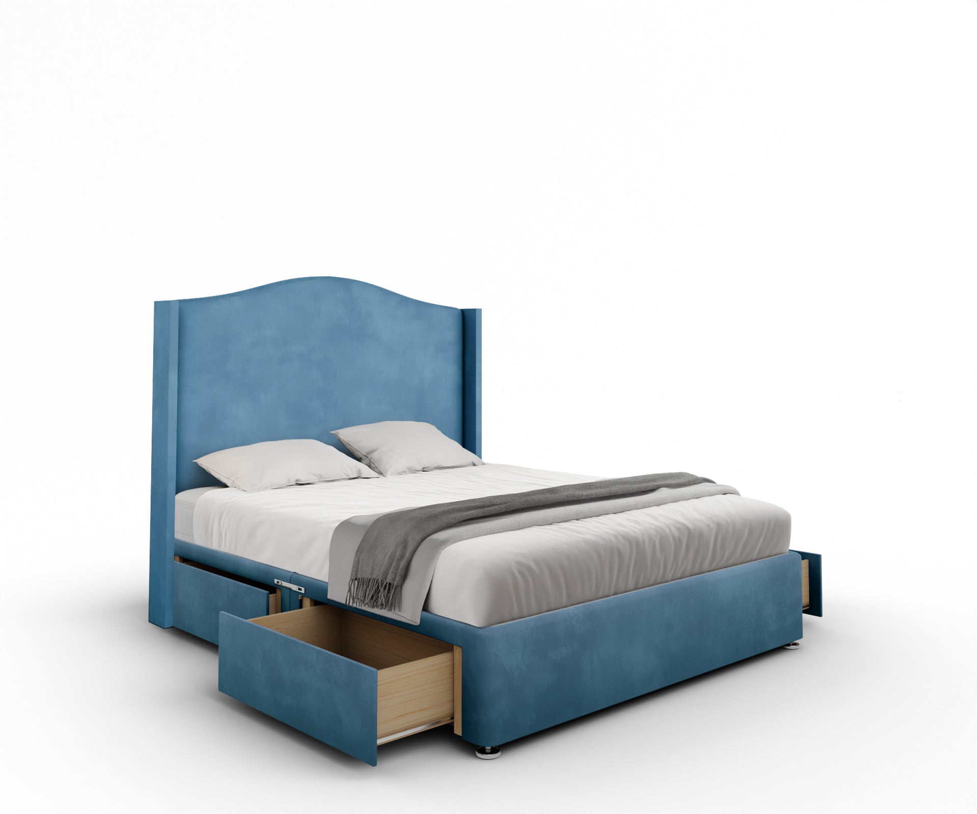 Arabella Winged Divan Bed Set